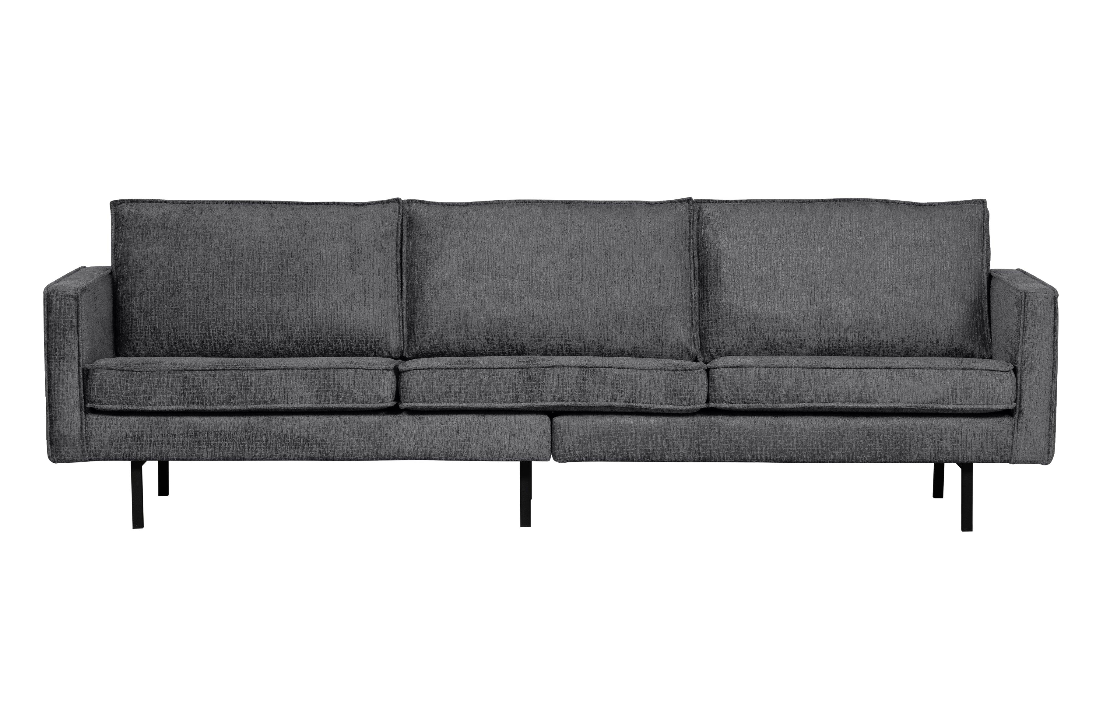 Sofa welurowa 3-osobowa RODEO ciemnoszary Be Pure Eye on Design