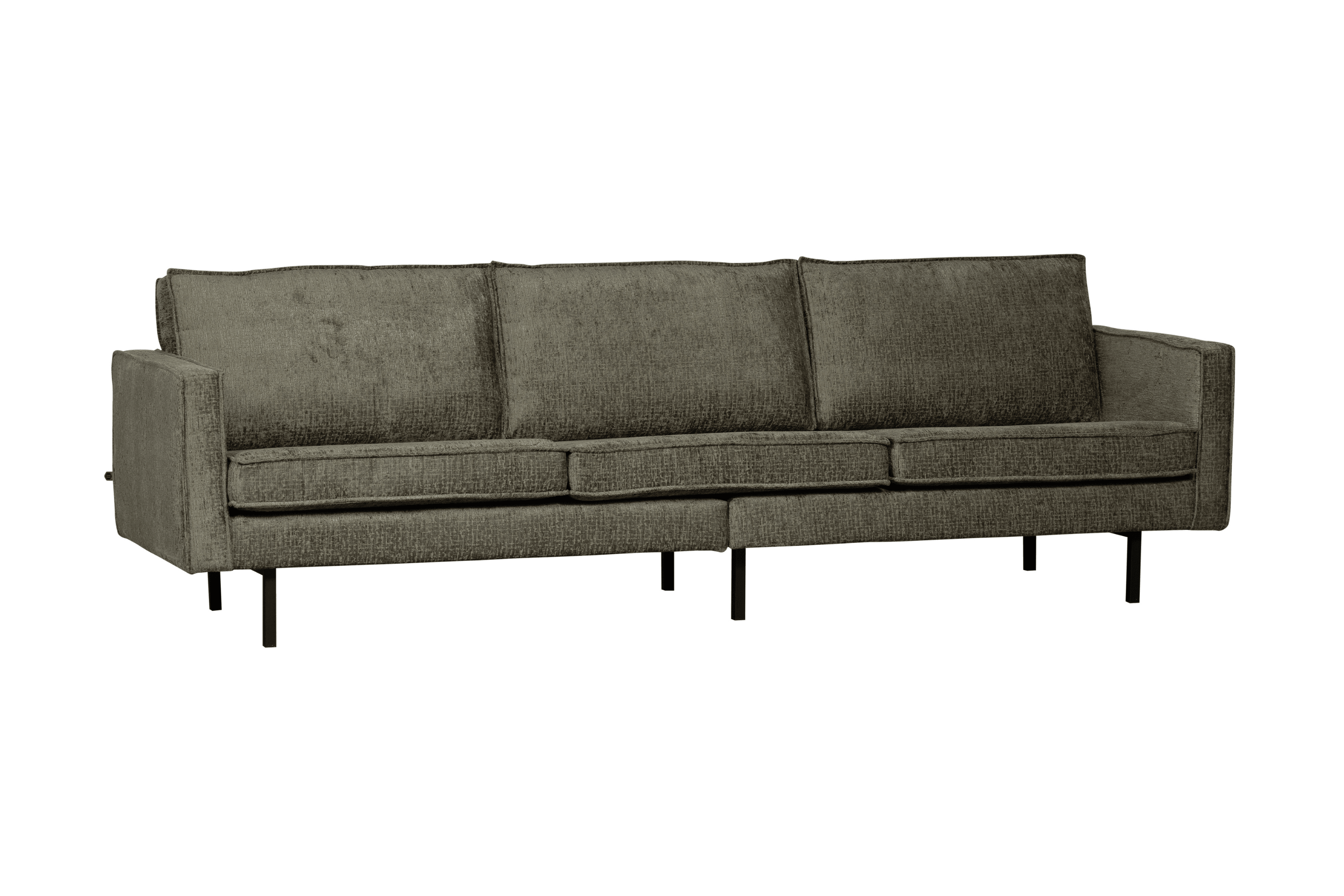Sofa welurowa 3-osobowa RODEO szarozielony Be Pure Eye on Design
