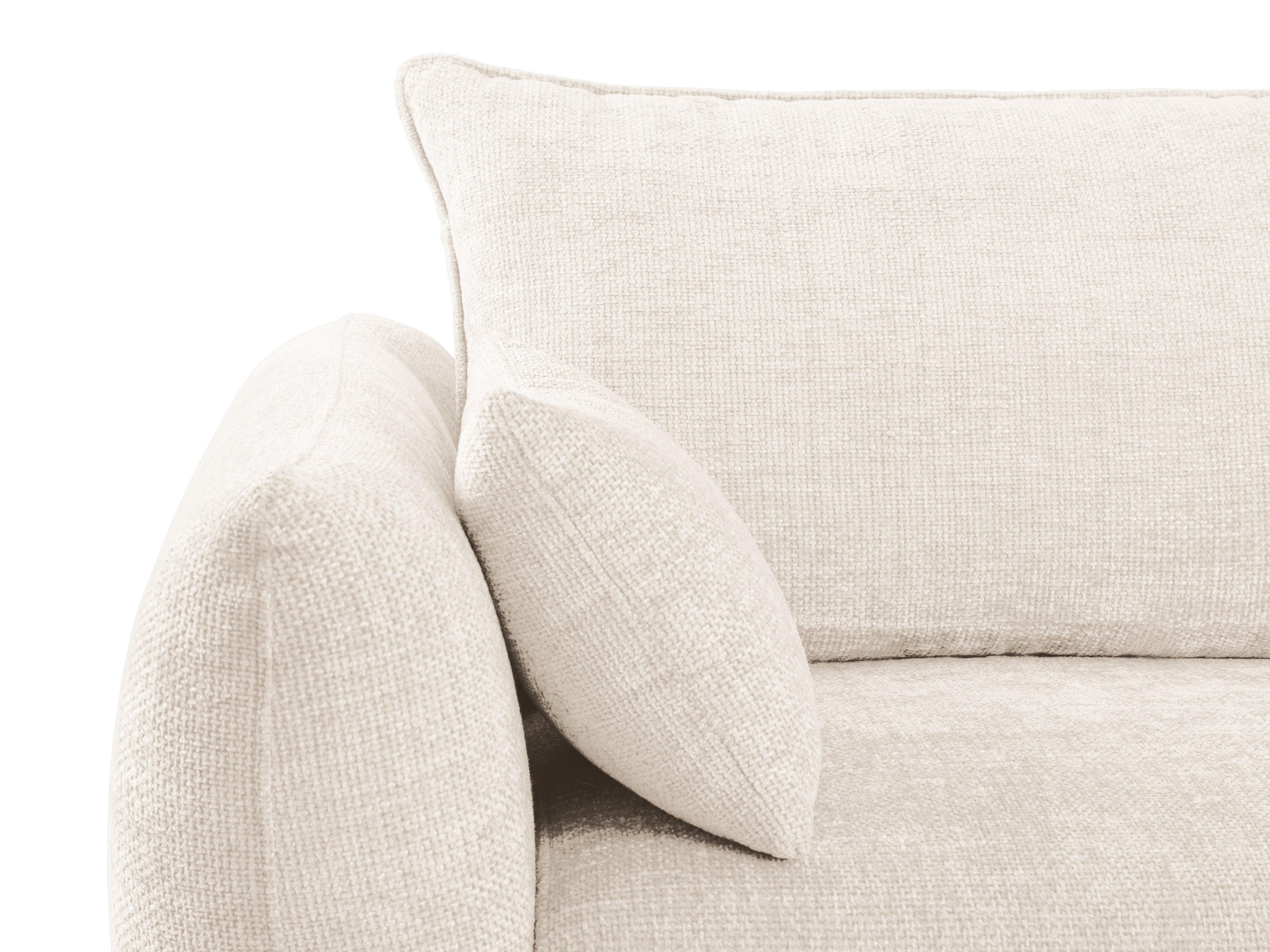 Sofa z funkcją spania MATERA jasnobeżowy szenil Cosmopolitan Design Eye on Design