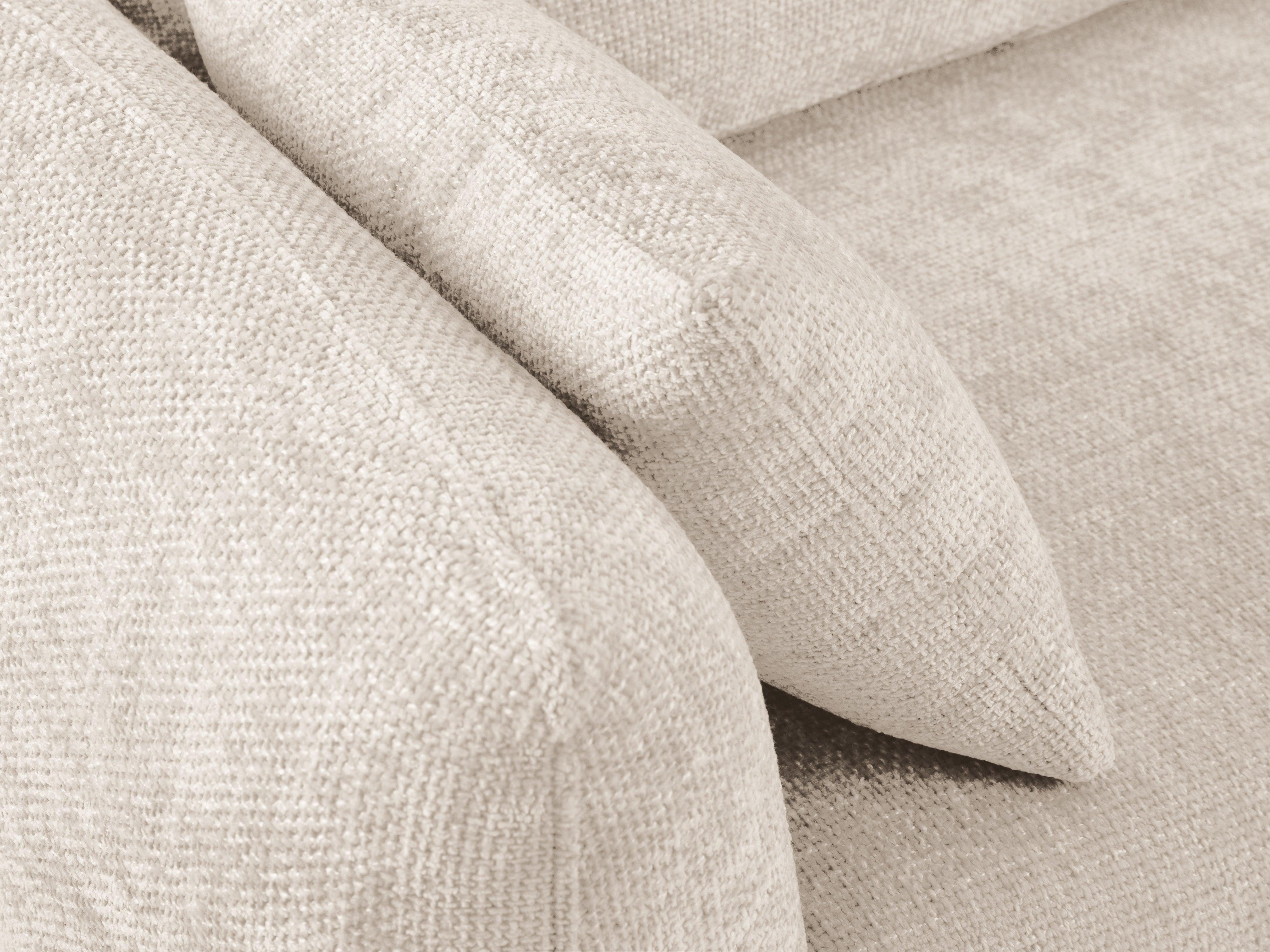 Sofa z funkcją spania MATERA jasnobeżowy szenil Cosmopolitan Design Eye on Design