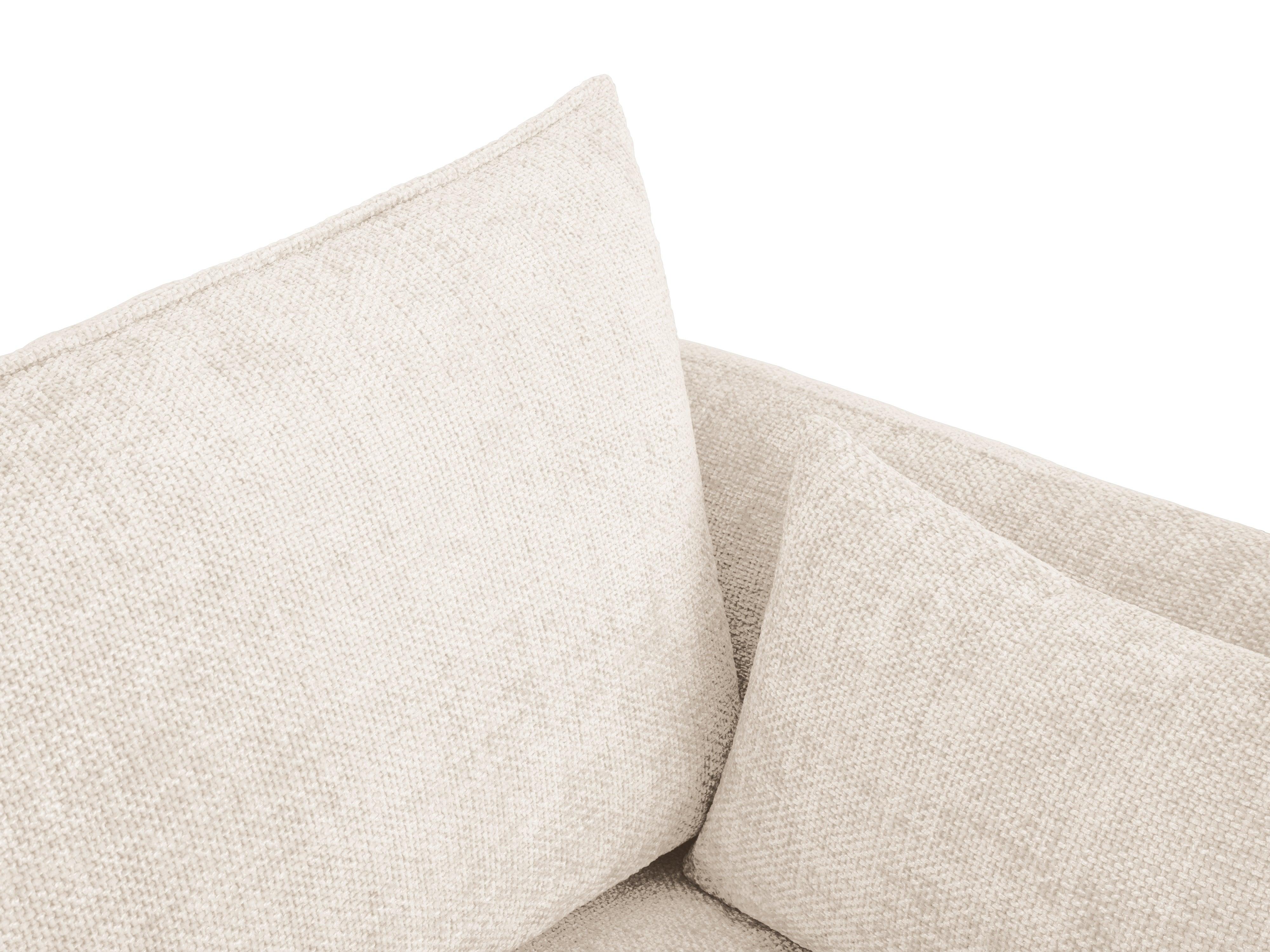 Sofa z funkcją spania MATERA jasnobeżowy szenil Cosmopolitan Design Eye on Design