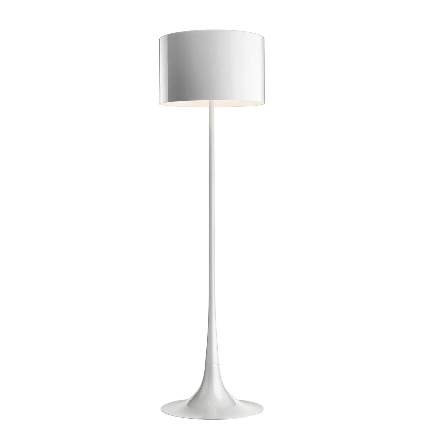 Stojací lampa SPUN LIGHT bílá