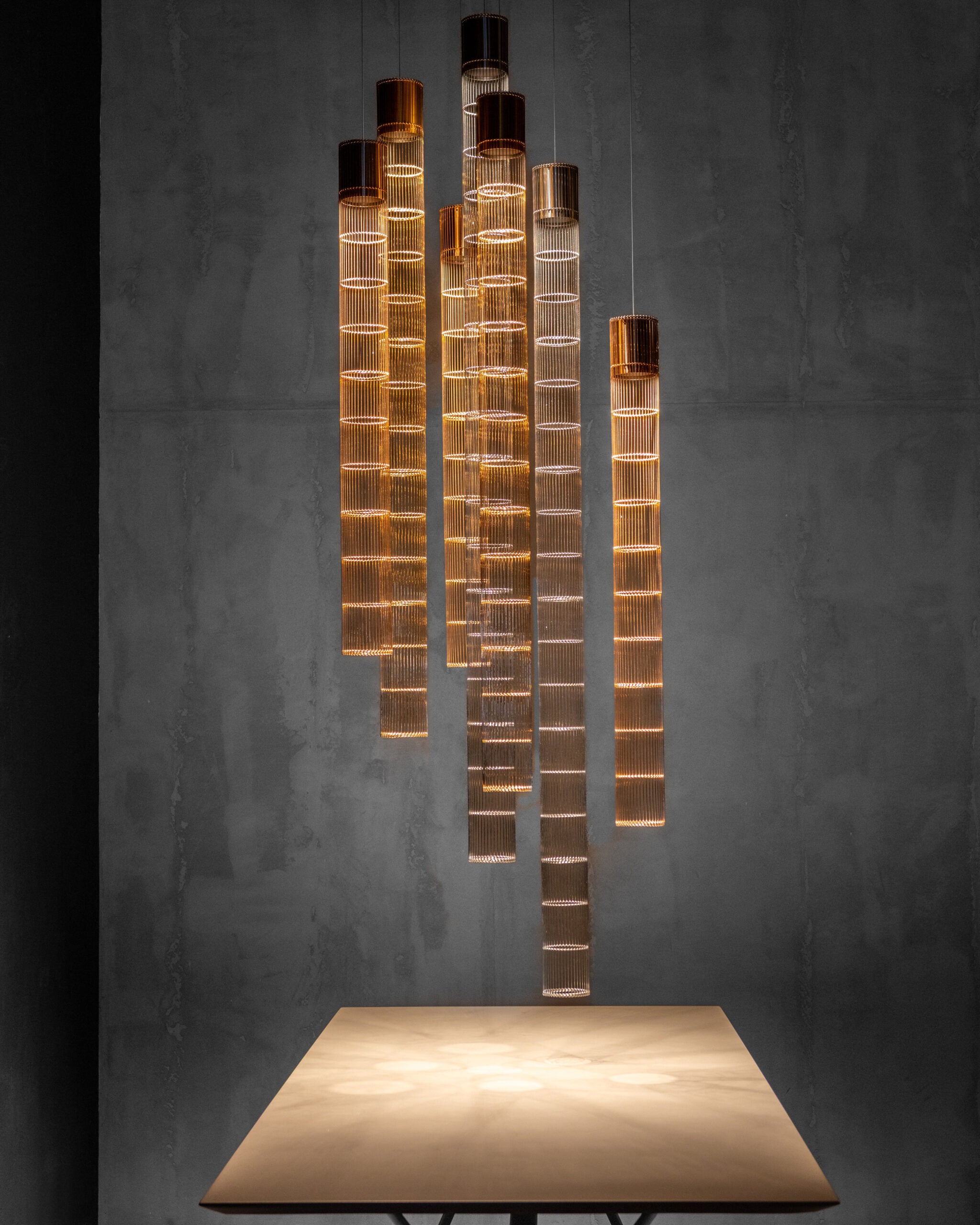 Závěsné svítidlo STELAR síťka