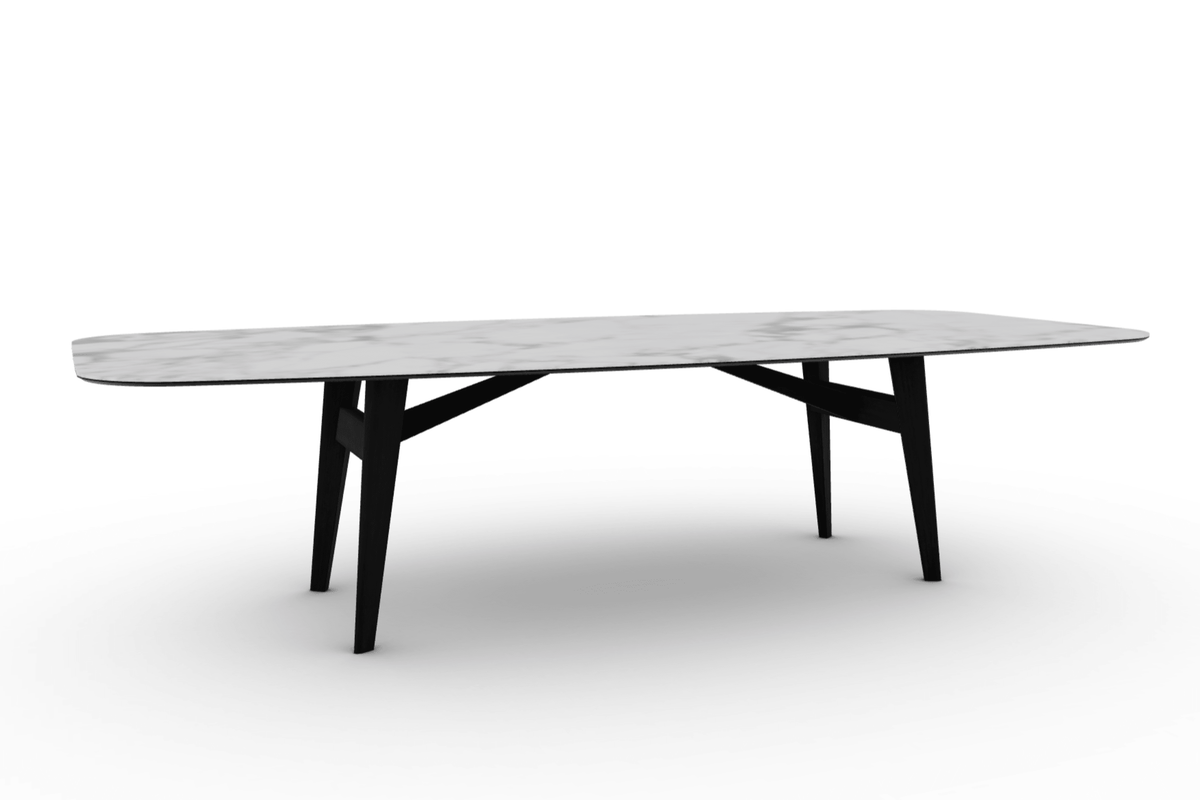 Stół ABREY biały marmur do jadalni – Calligaris