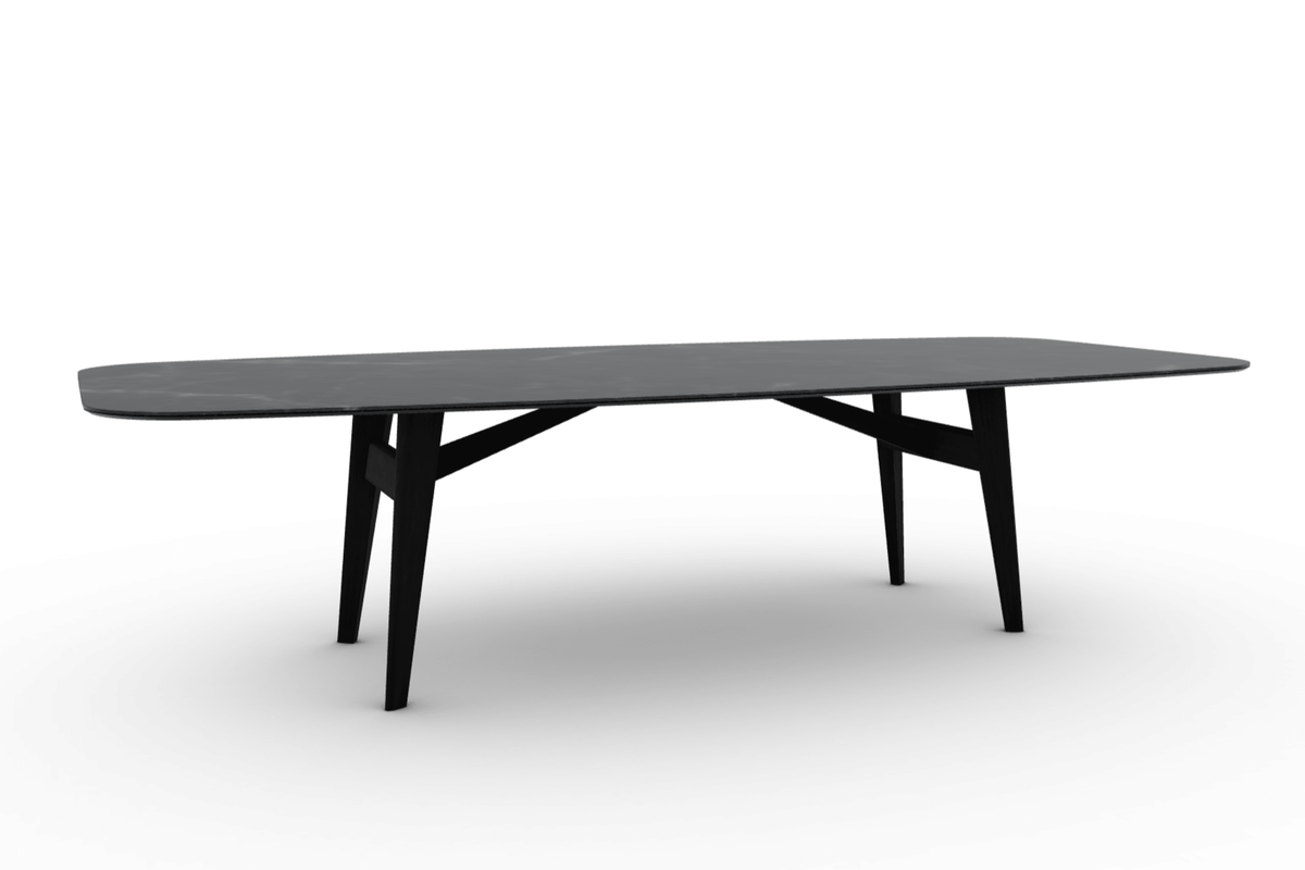 Stół ABREY czarny marmur do jadalni – Calligaris