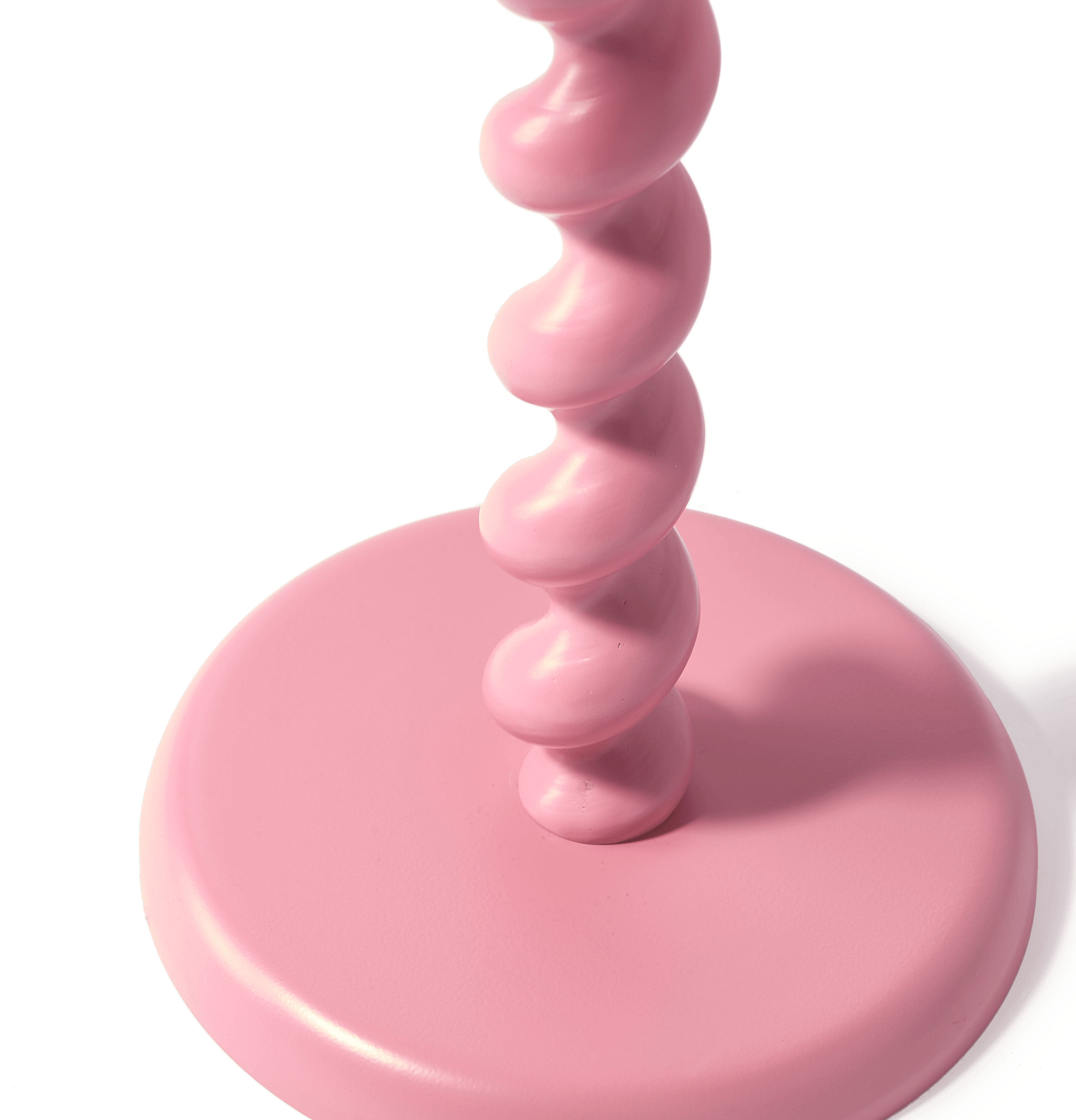 Stół barowy TWISTER różowy Pols Potten Eye on Design