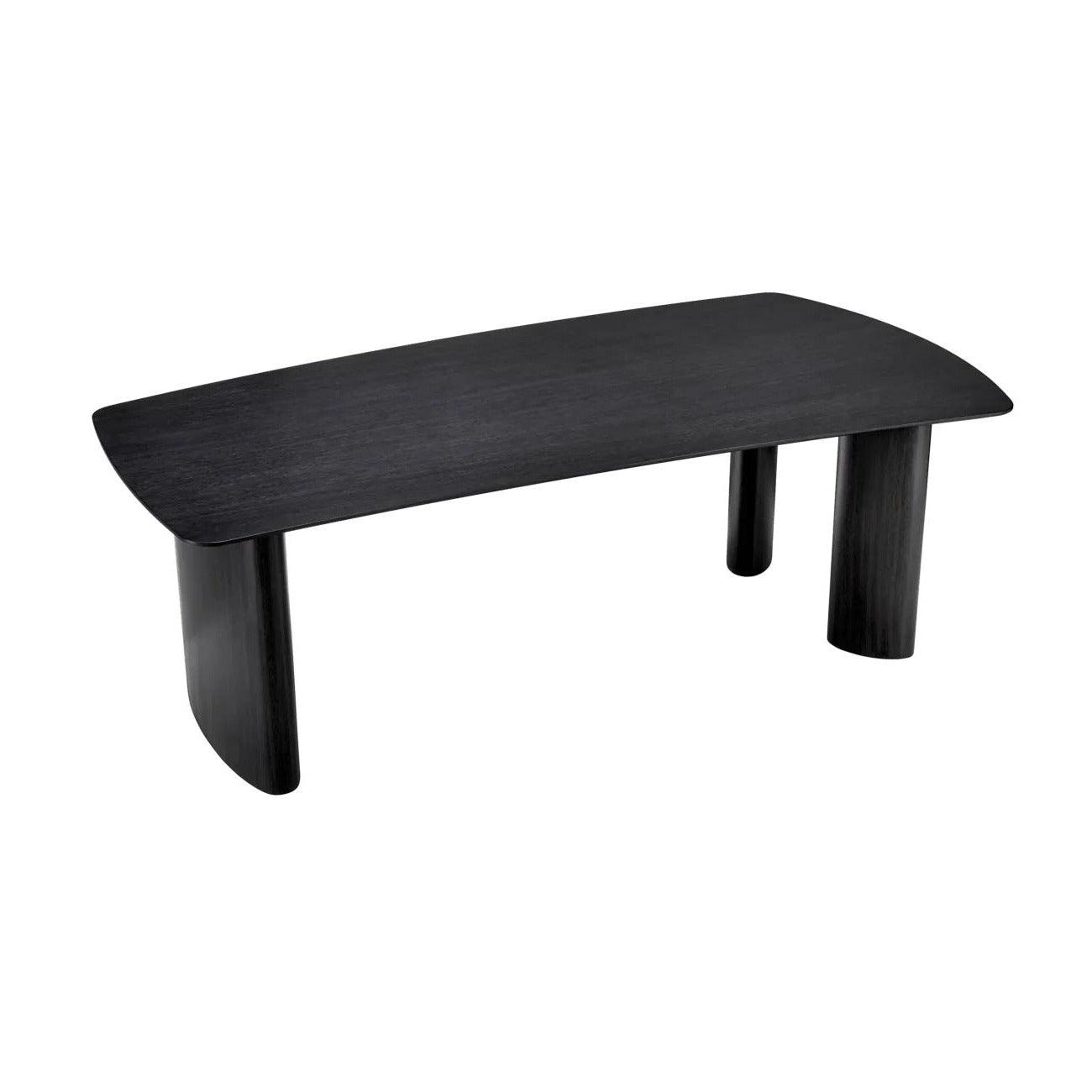 Stół BERGMAN grafitowy fornir dębowy Eichholtz 230 cm Eye on Design