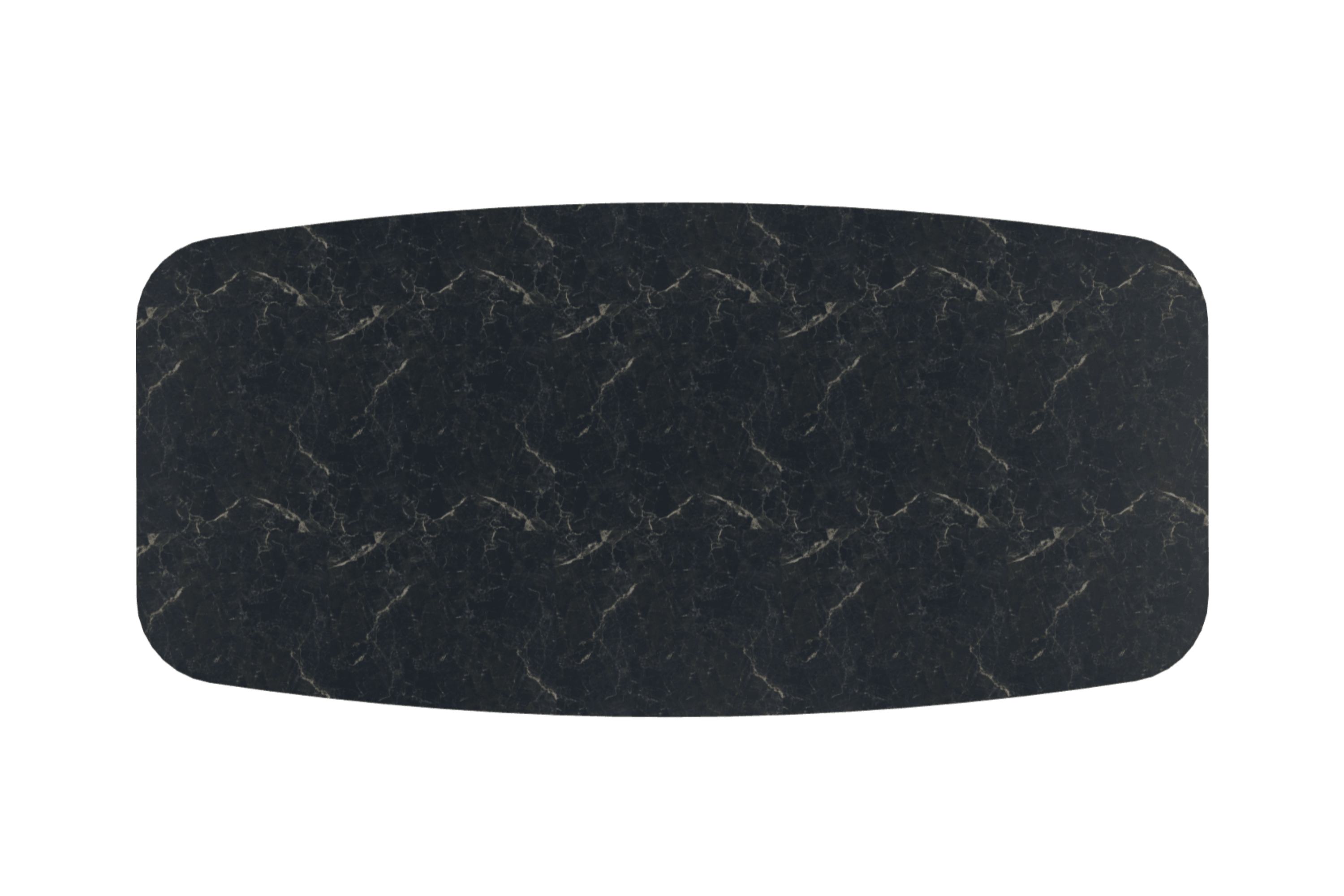 Stół CARTESIO czarny marmur z metalową podstawą Calligaris Eye on Design