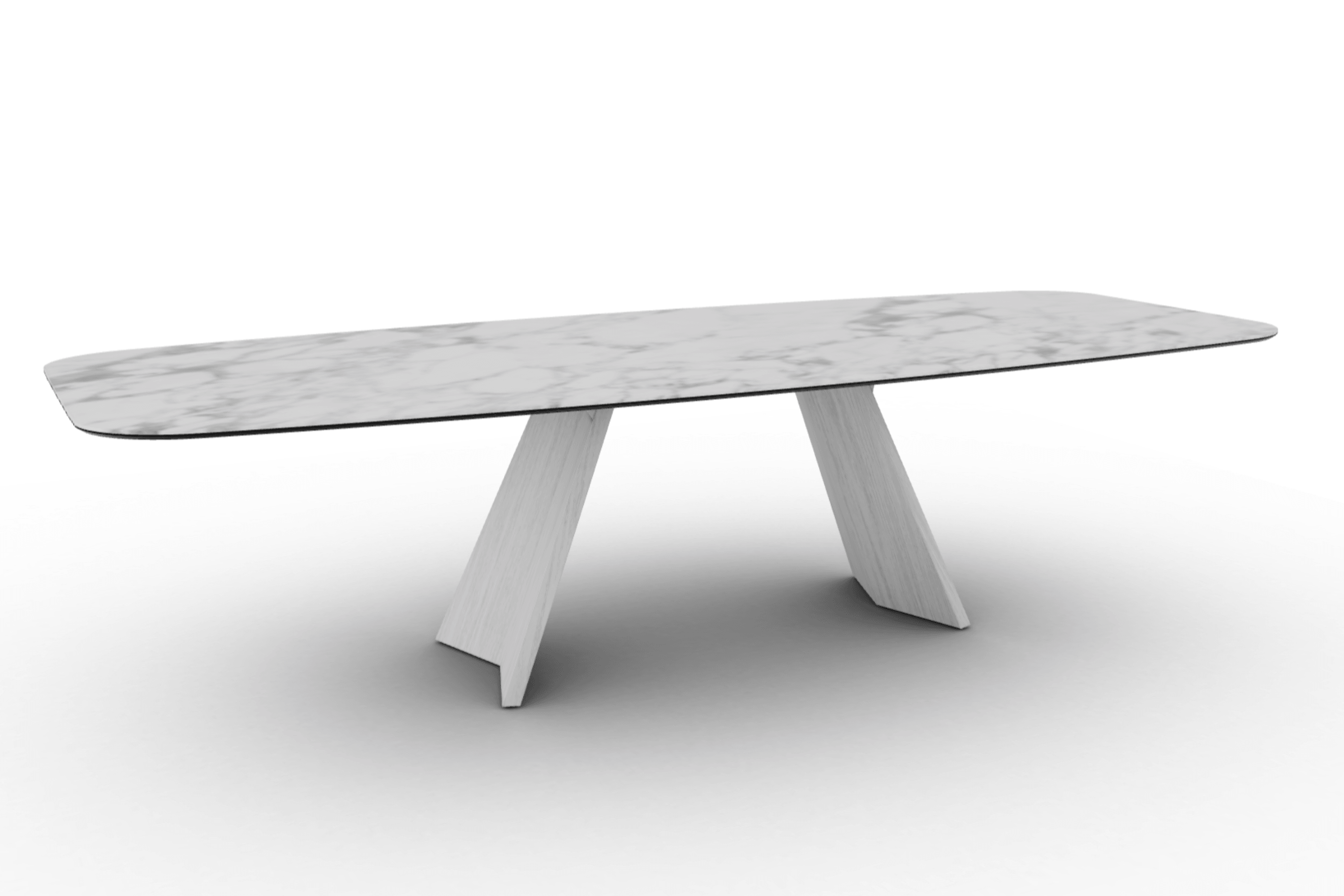 Stół ICARO biały marmur Calligaris Eye on Design