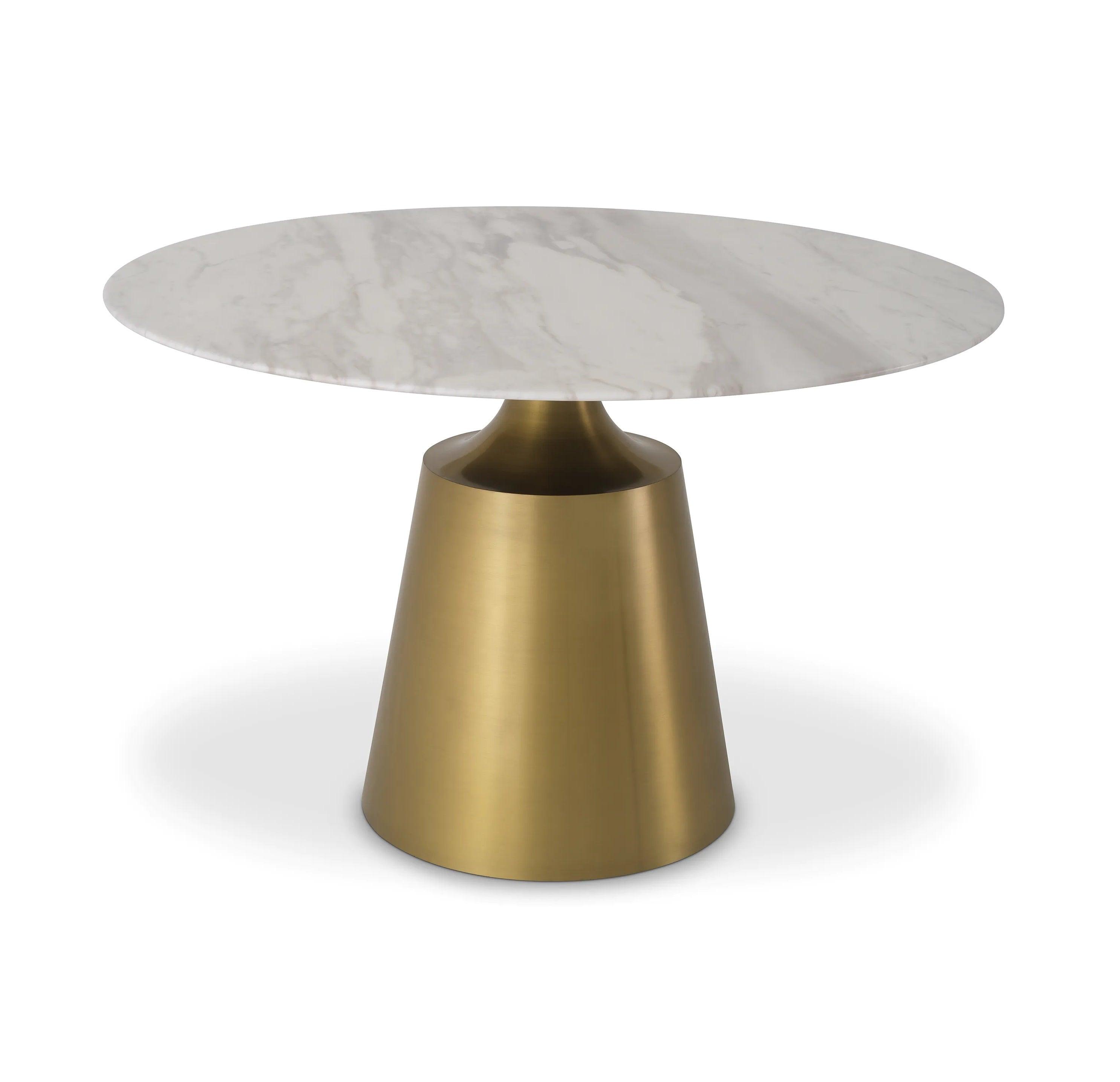 Stół NATHAN biały marmur Eichholtz Eye on Design