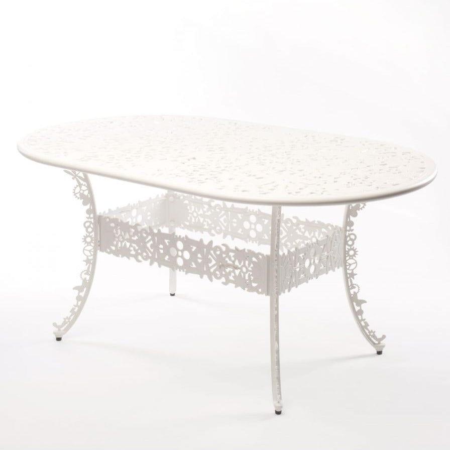 Stół ogrodowy INDUSTRY biały Seletti Eye on Design
