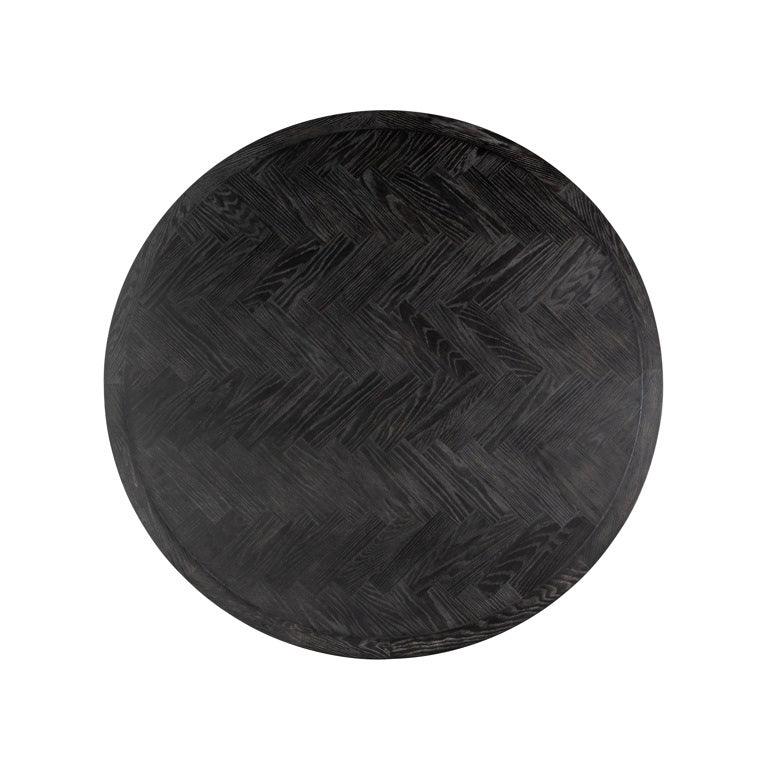 Stół okrągły BLACKBONE mosiężny Richmond Interiors Eye on Design