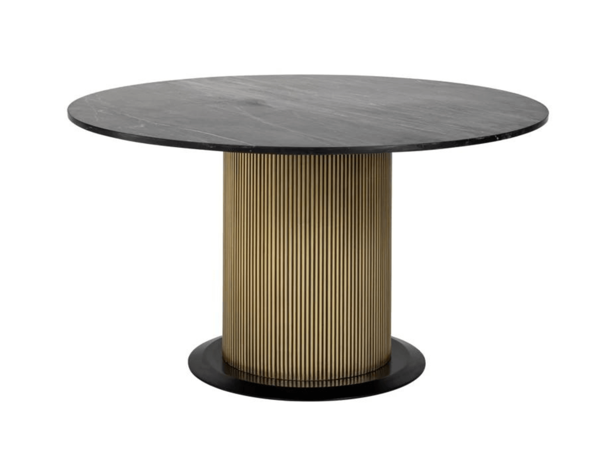 Stół okrągły IRONVILLE złoty Richmond Interiors Eye on Design