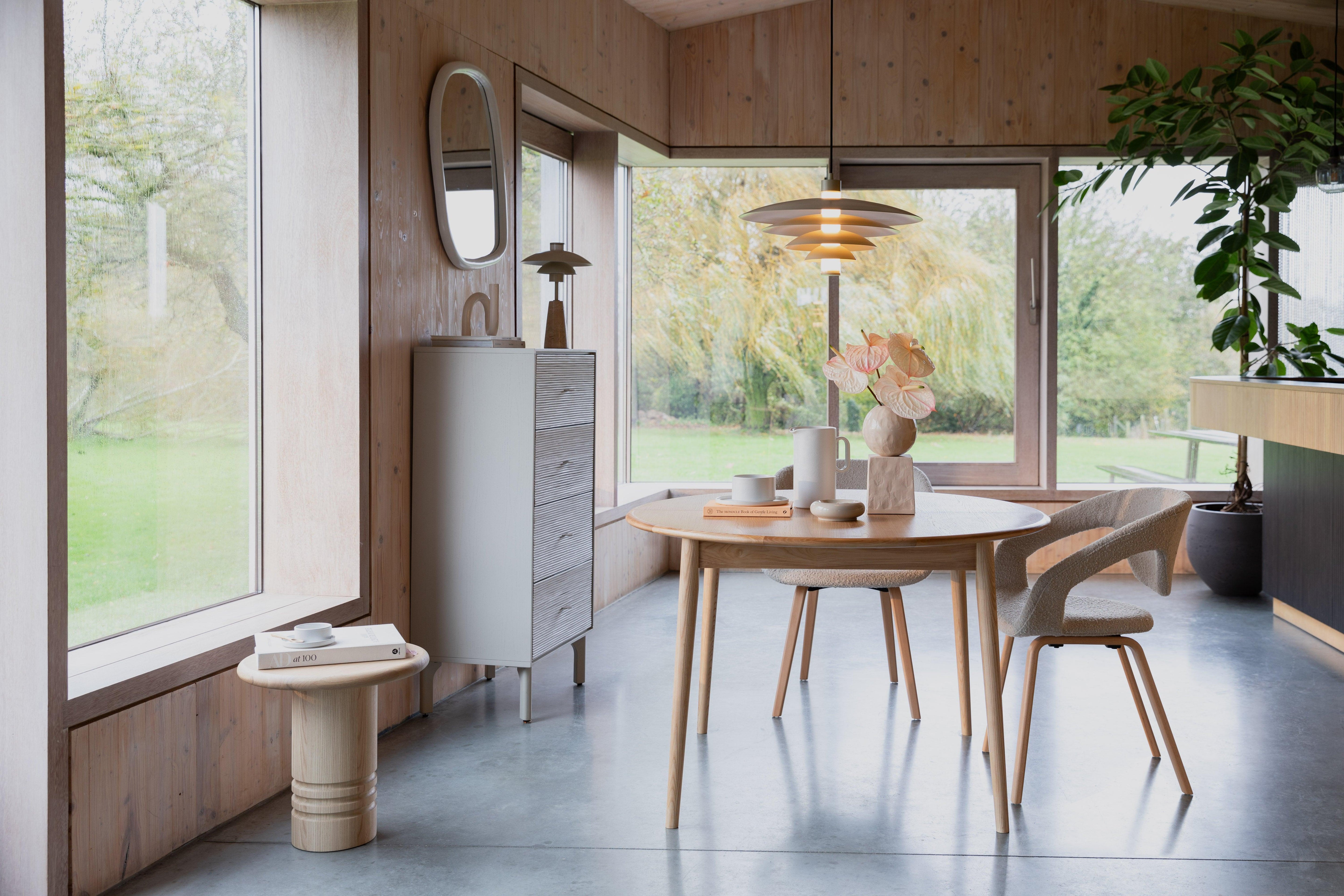 Stół okrągły rozkładany TWIST drewno dębowe Zuiver Eye on Design