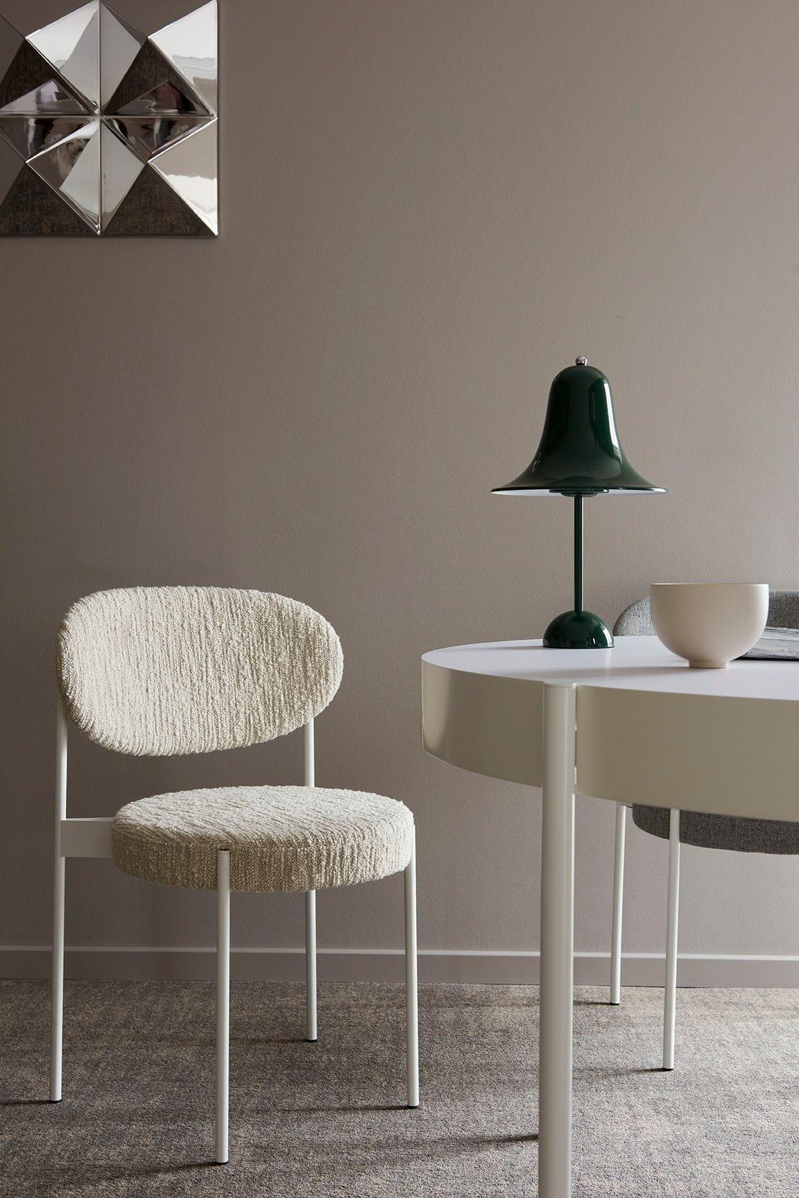 Stół okrągły SERIES 430 biały Verpan Eye on Design