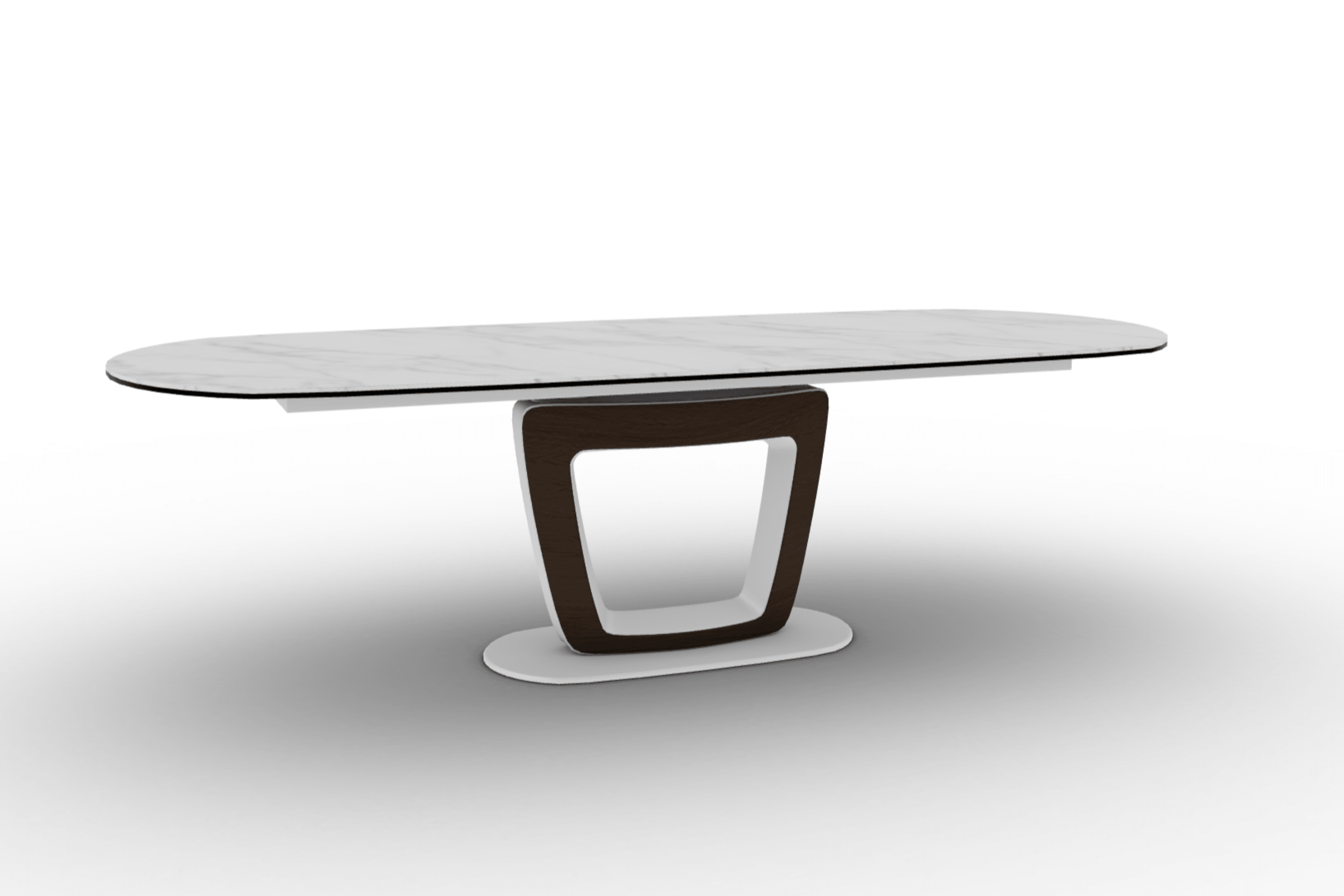 Stół ORBITAL kremowy marmur Calligaris Eye on Design