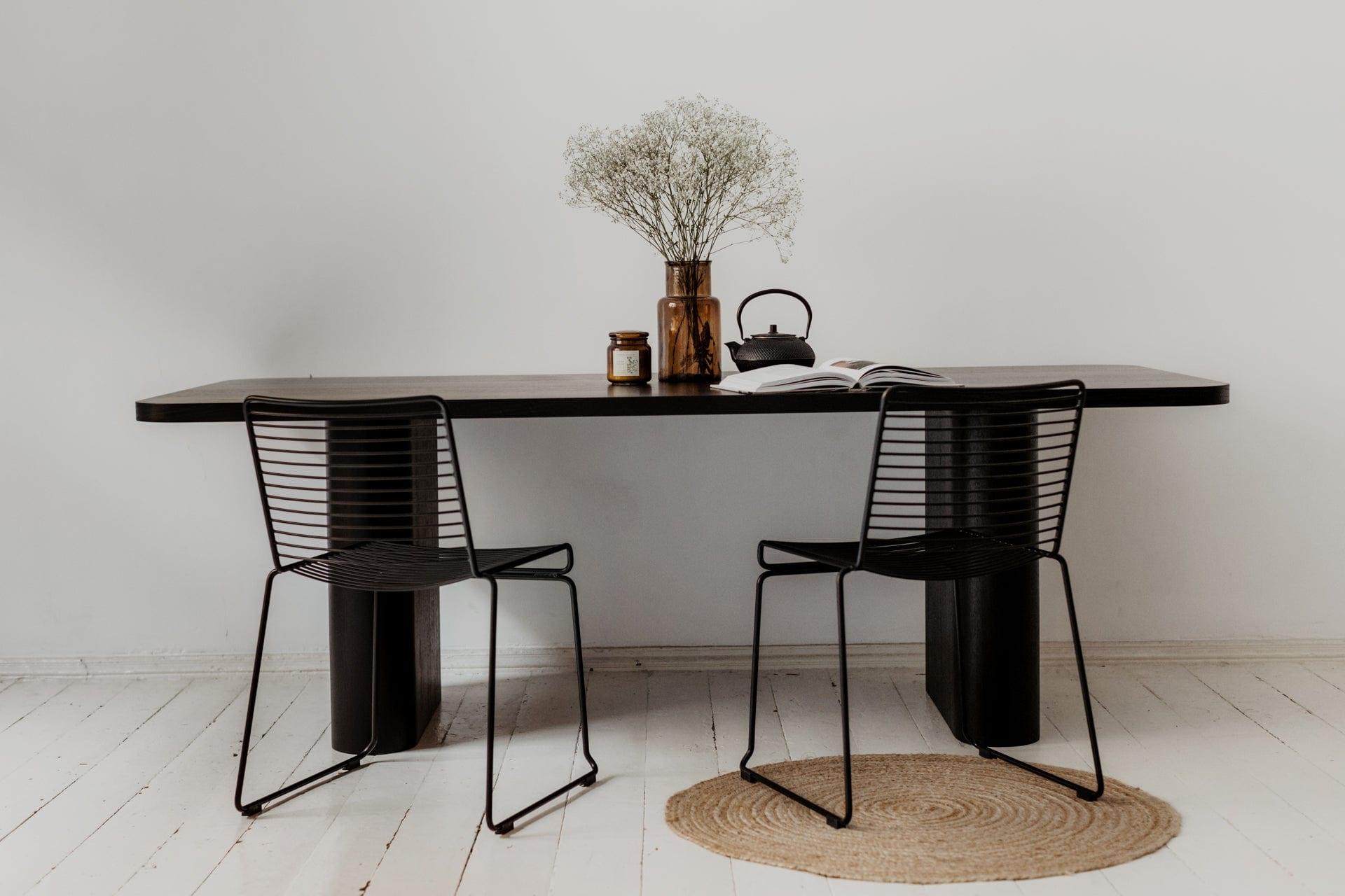 Stół PELARE czarny dąb Nordifra Eye on Design