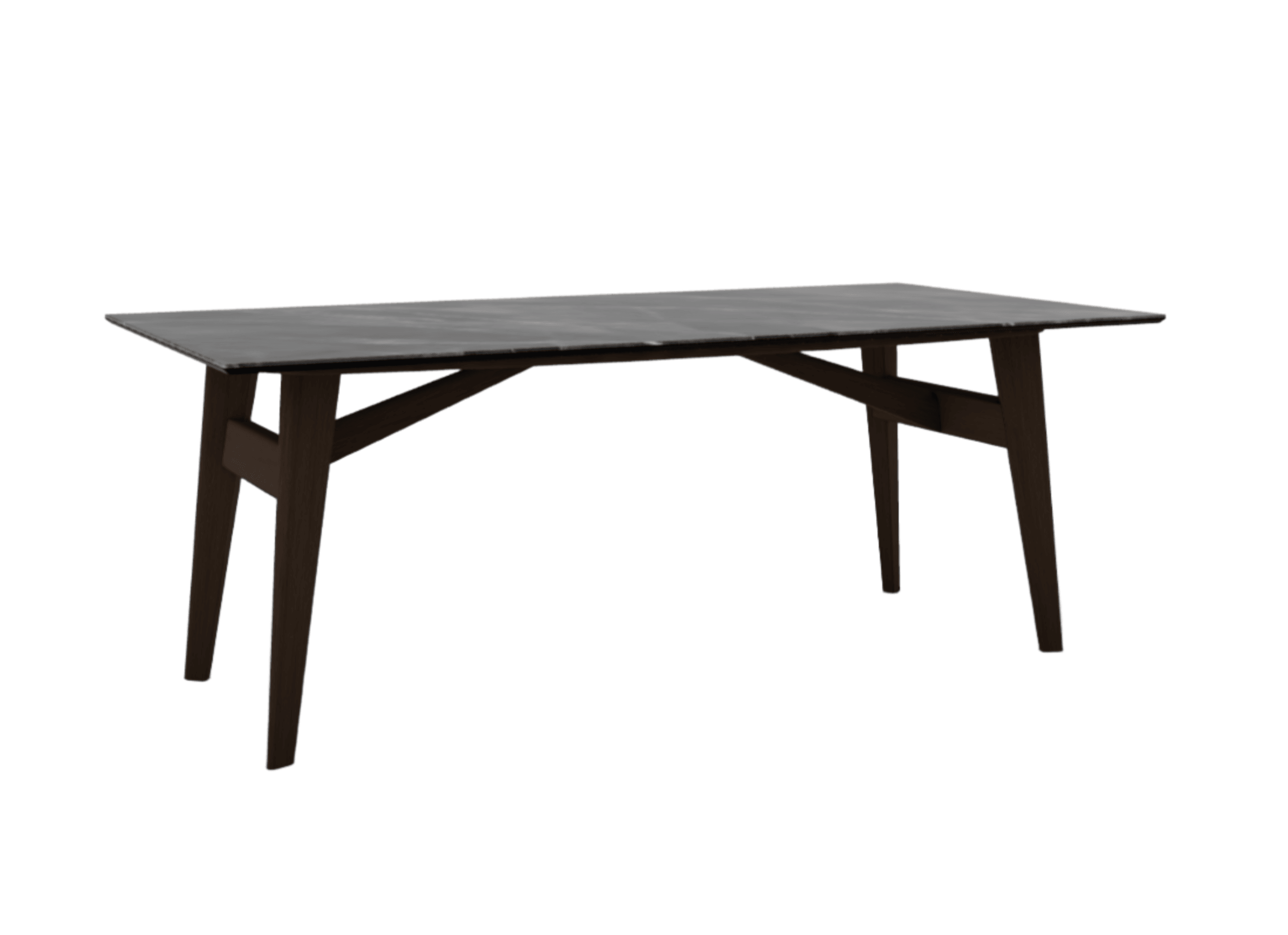 Stół prostokątny ABREY antracytowy marmur Calligaris Eye on Design