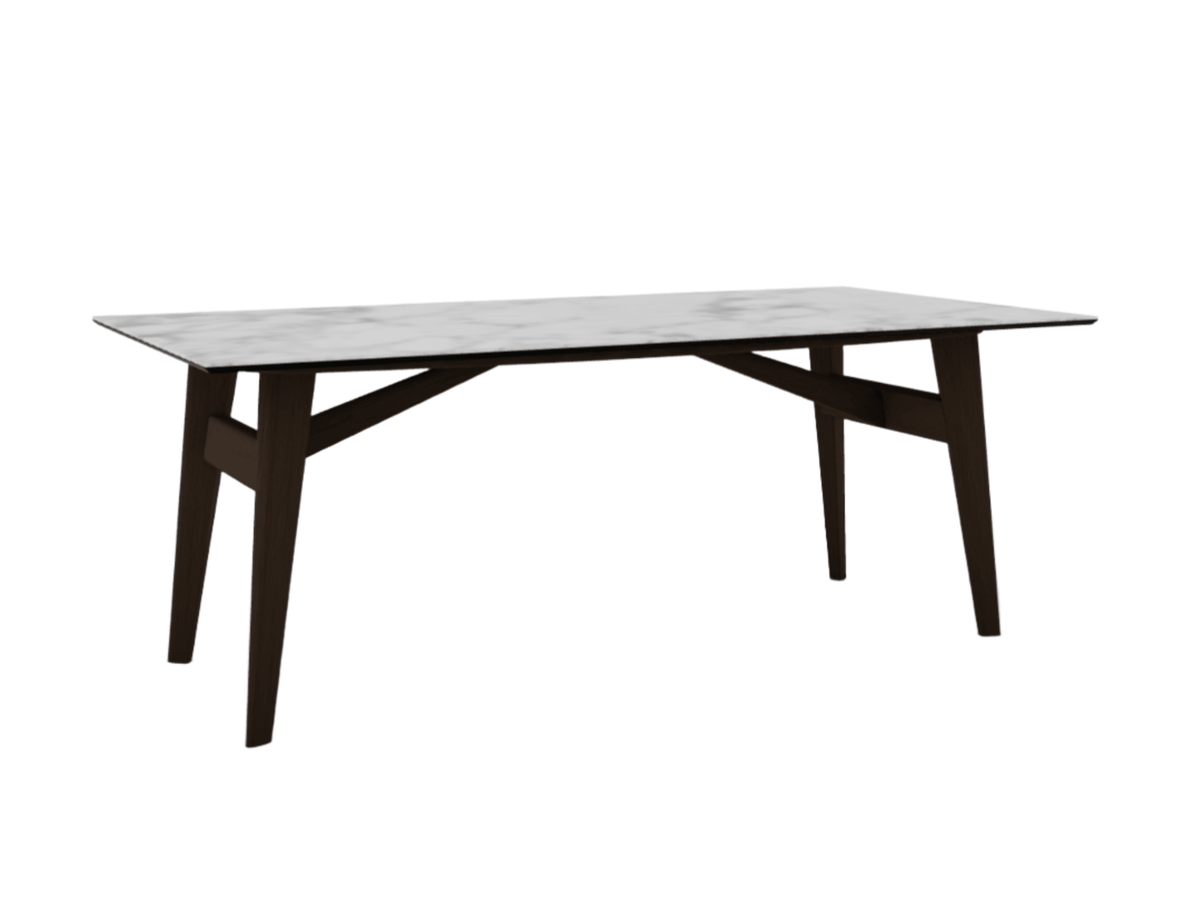 Stół prostokątny ABREY biały marmur – Calligaris