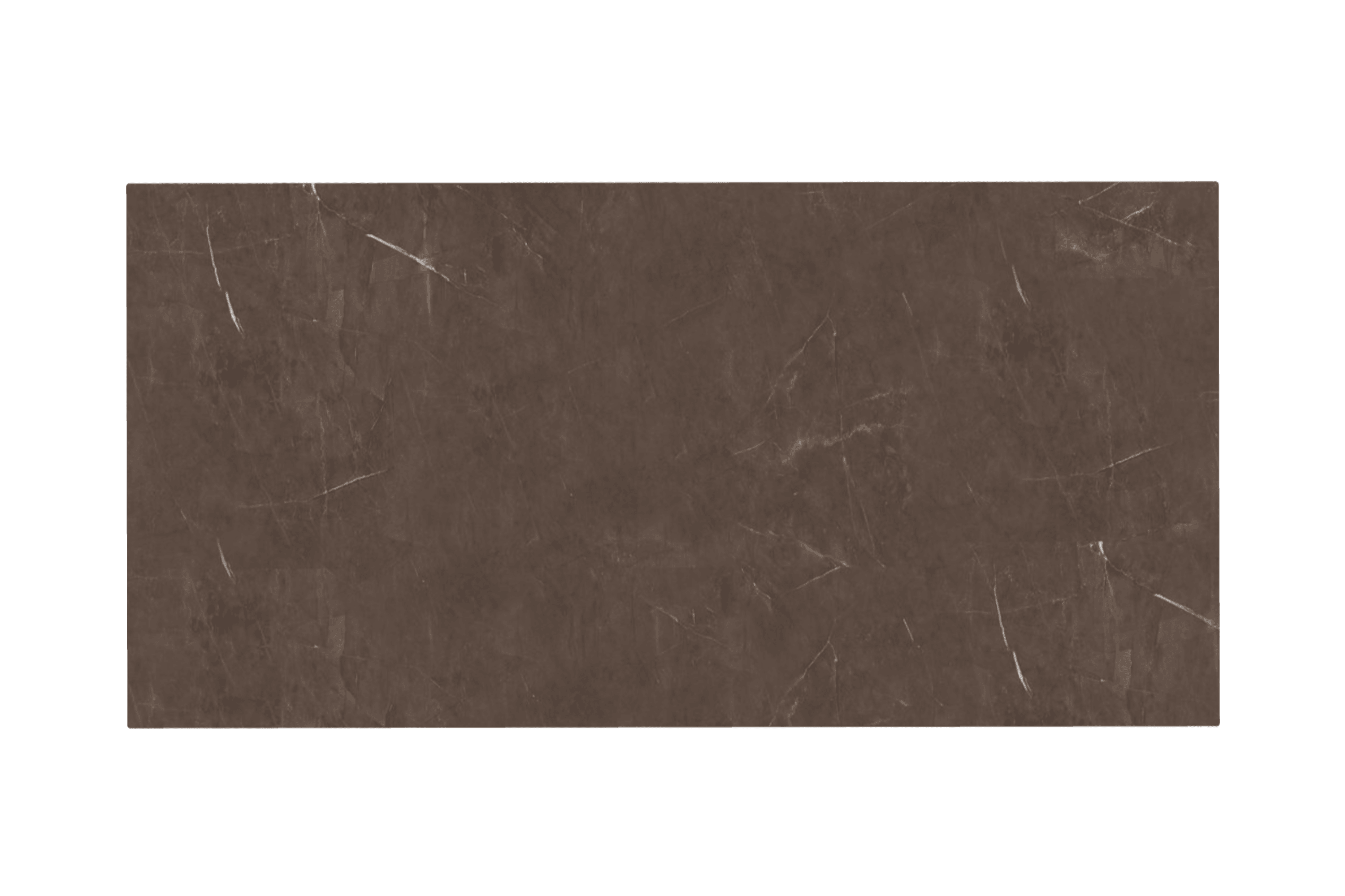 Stół prostokątny CARTESIO brązowa ceramika z metalową podstawą Calligaris Eye on Design