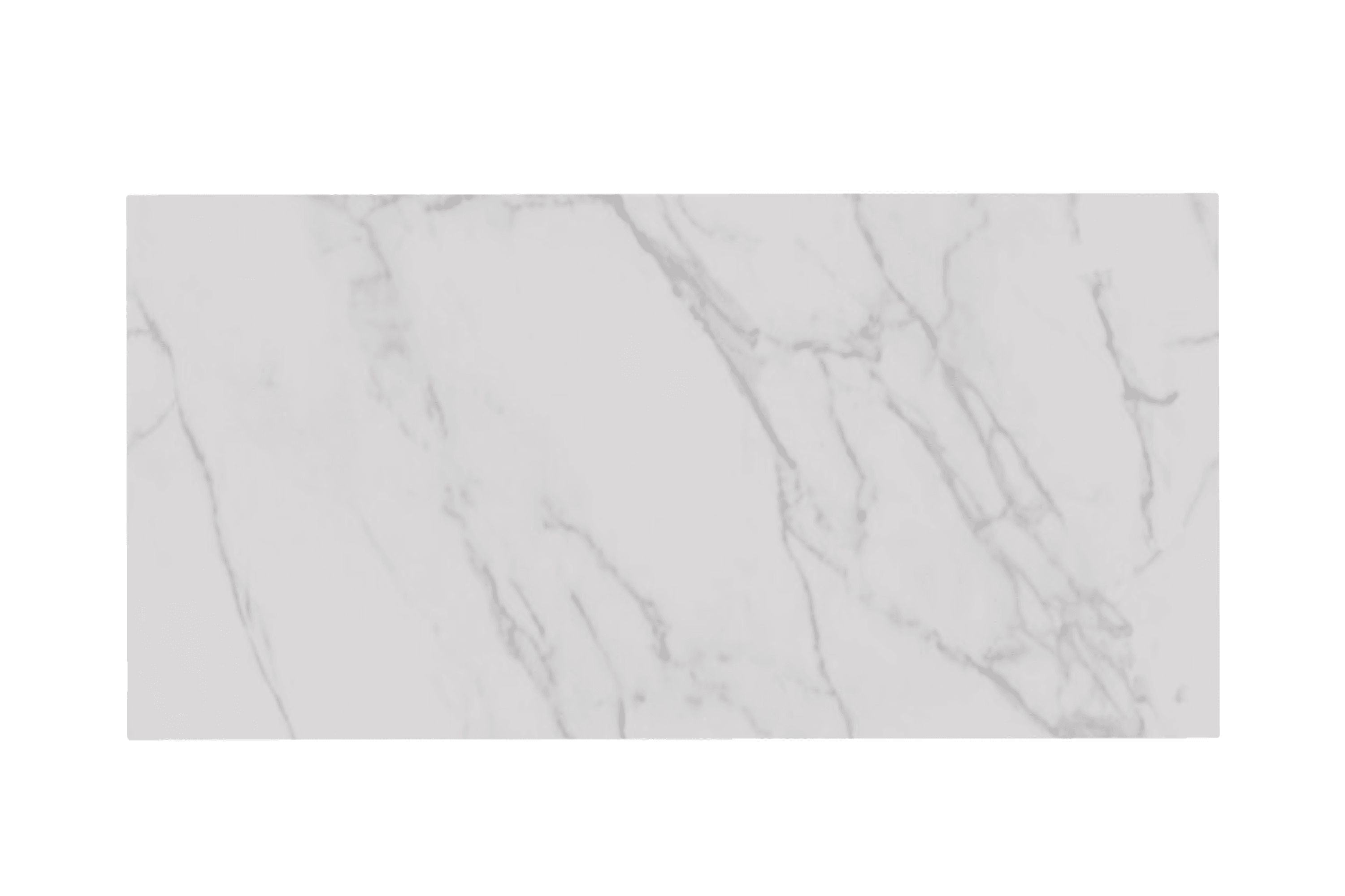 Stół prostokątny CARTESIO kremowy marmur z metalową podstawą Calligaris Eye on Design