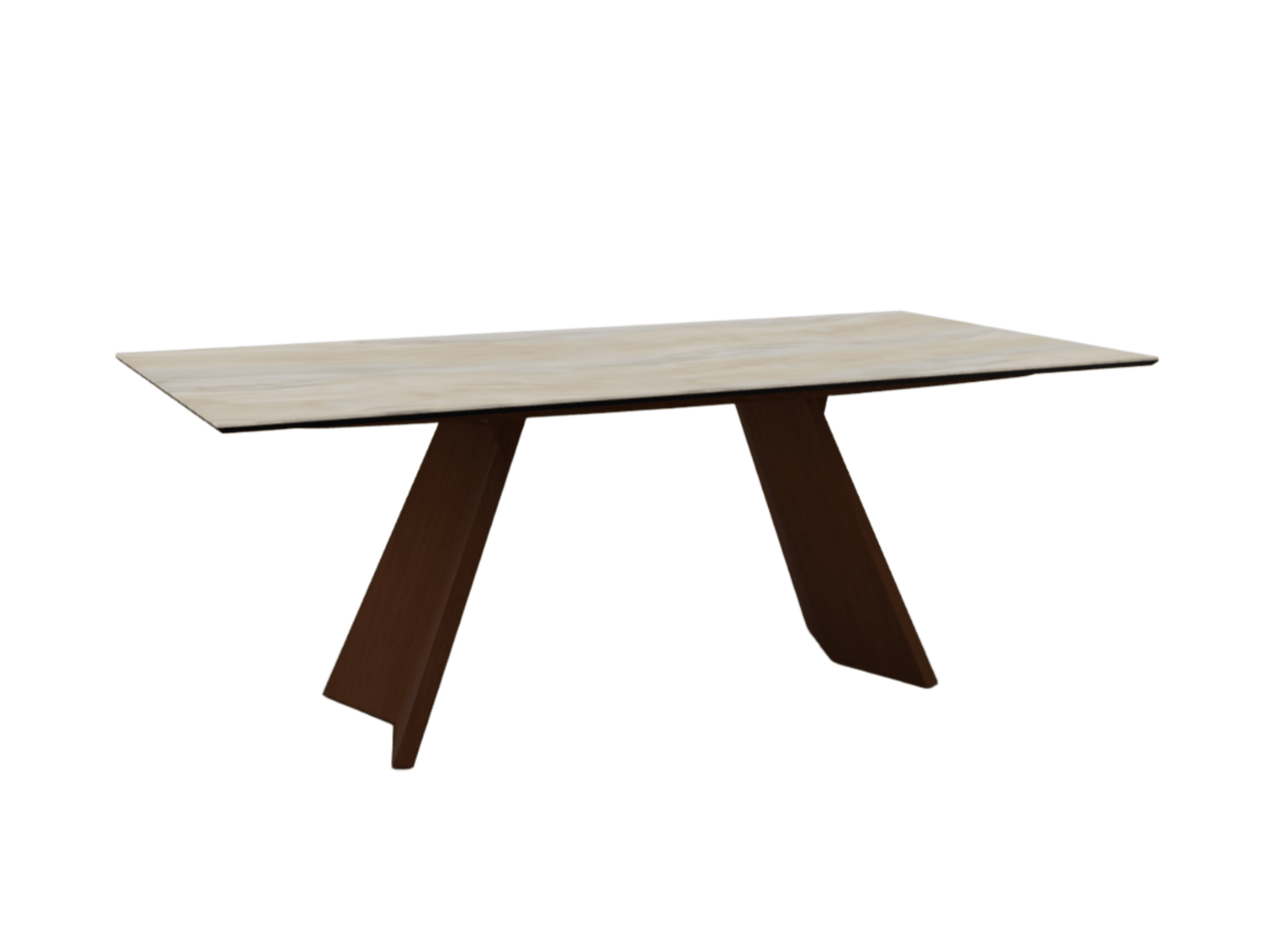 Stół prostokątny ICARO piaskowy marmur – Calligaris