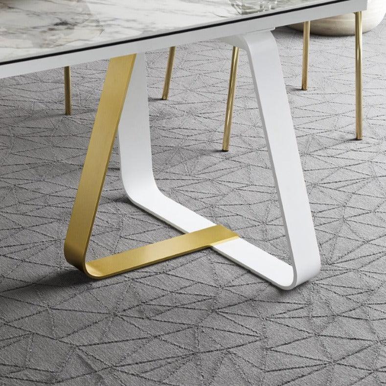 Stół prostokątny SUNSHINE piaskowy marmur Calligaris Eye on Design