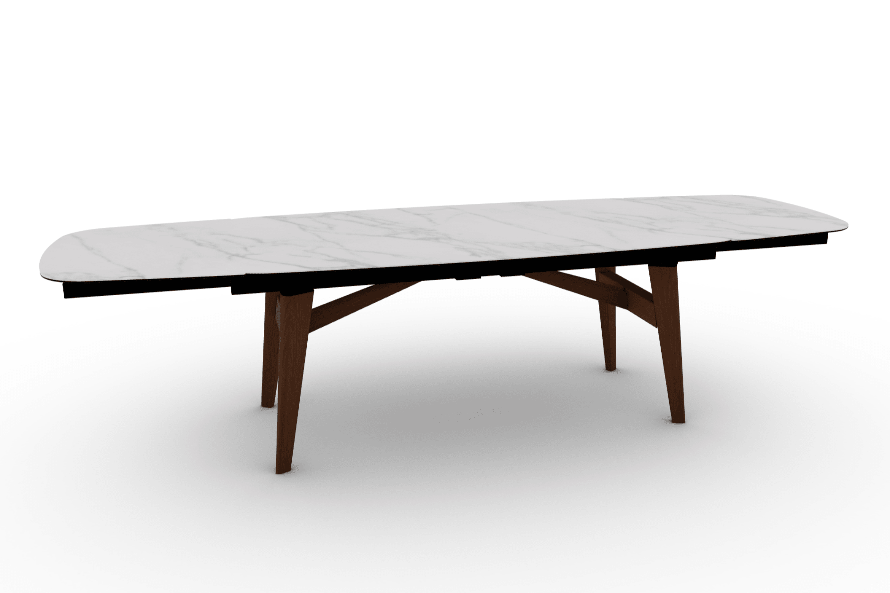 Stół rozkładany ABREY kremowy marmur Calligaris Eye on Design