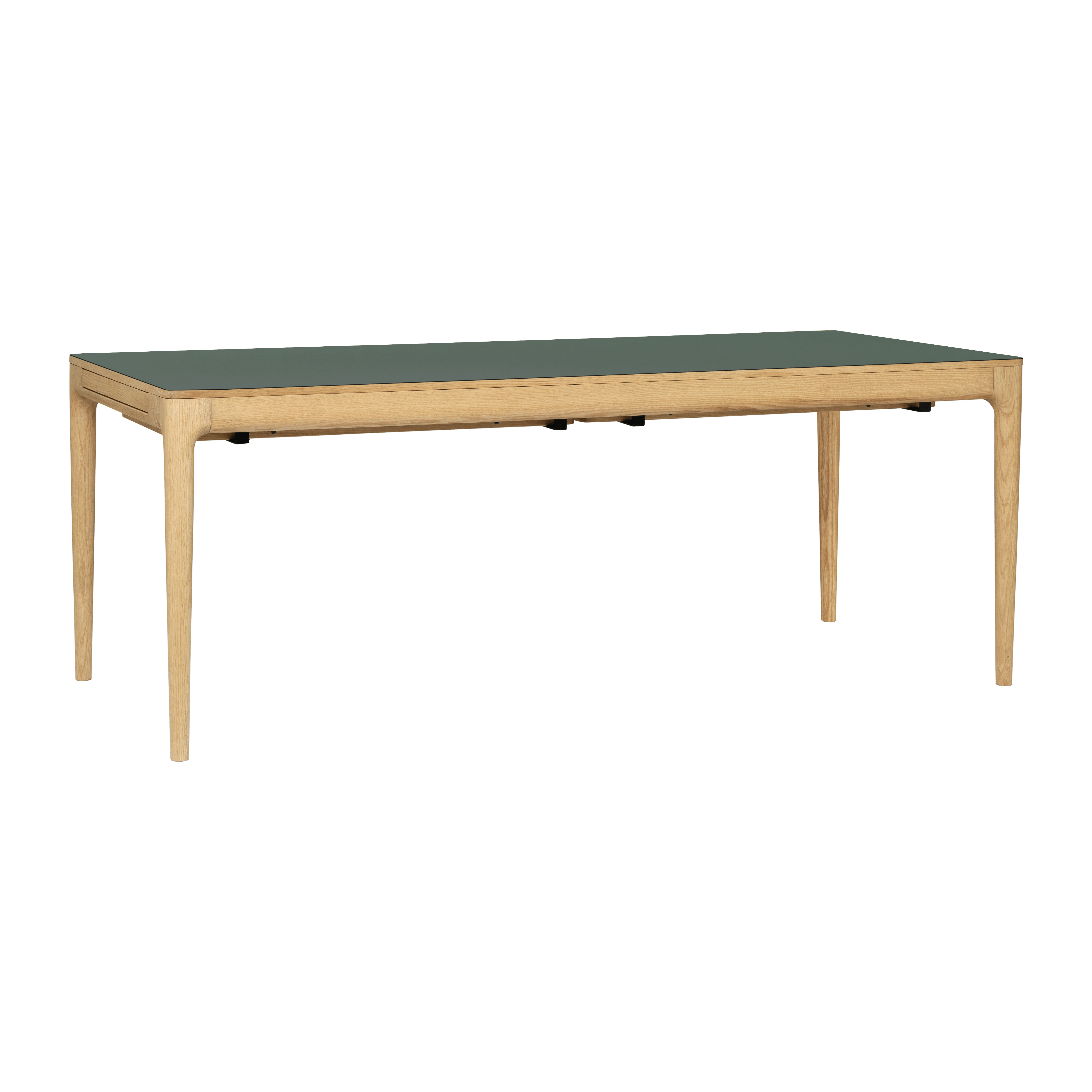 Stół rozkładany HEART'N'SOUL dębowy z oliwkowym blatem UMAGE Eye on Design