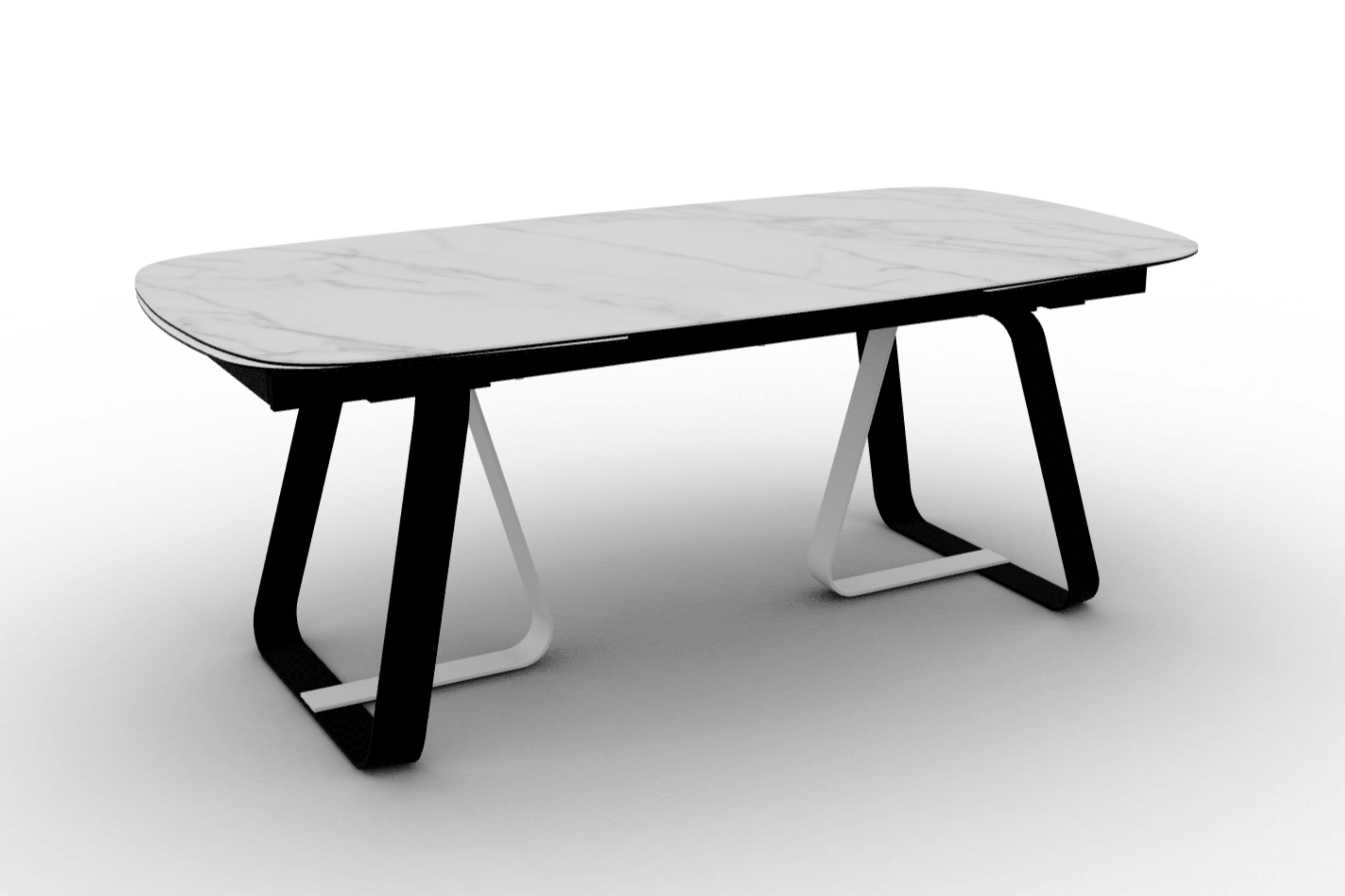 Stół rozkładany SUNSHINE kremowy marmur – Calligaris