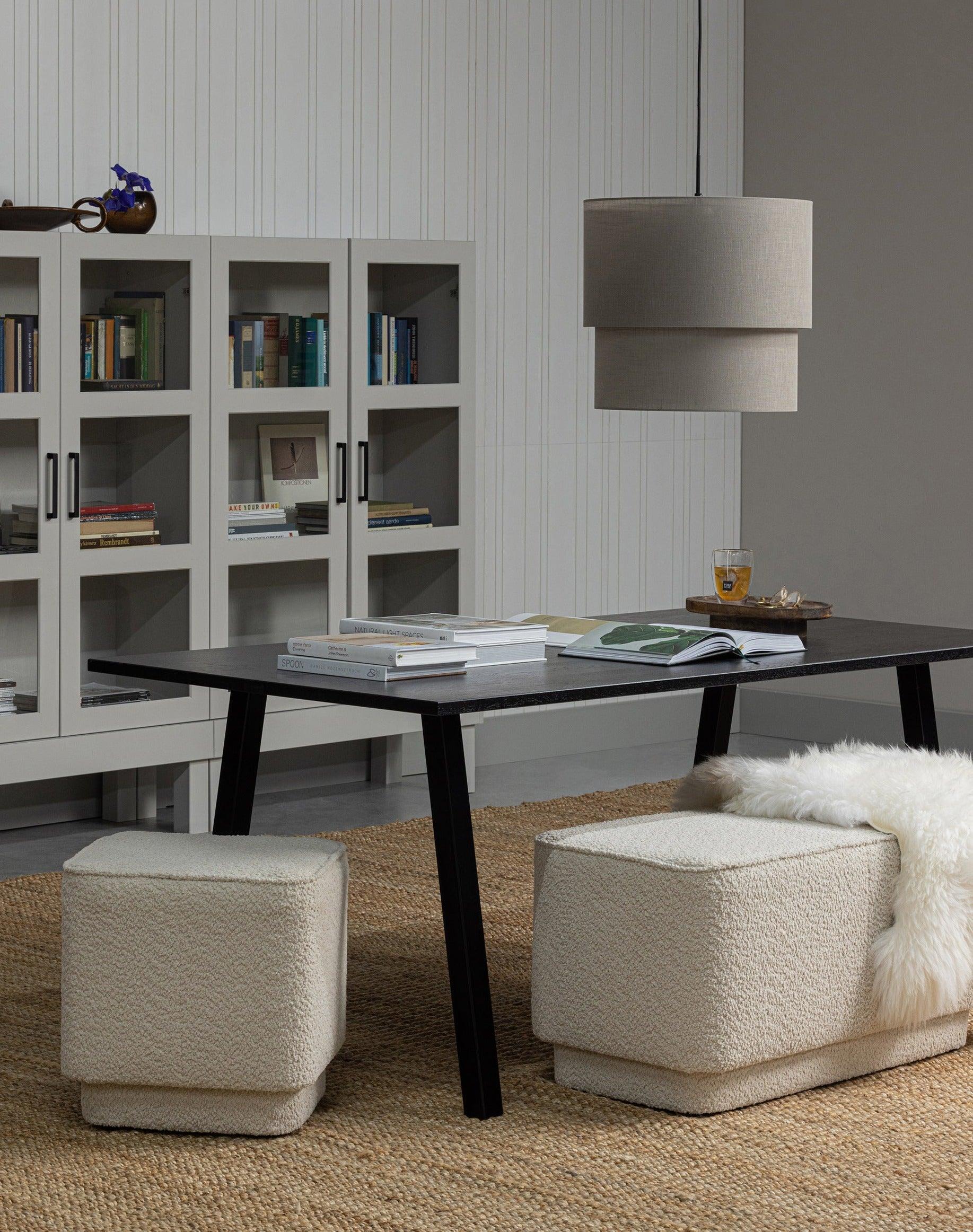 Stół TABLO czarny dąb Woood Eye on Design