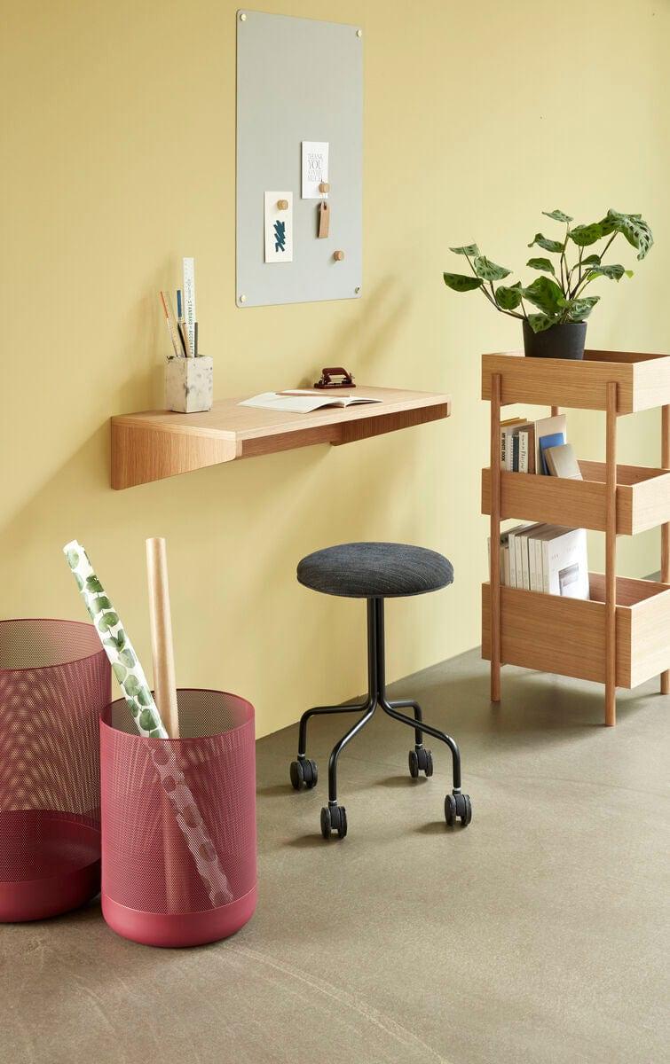 Stołek ARCHITECT czarny Hübsch Eye on Design