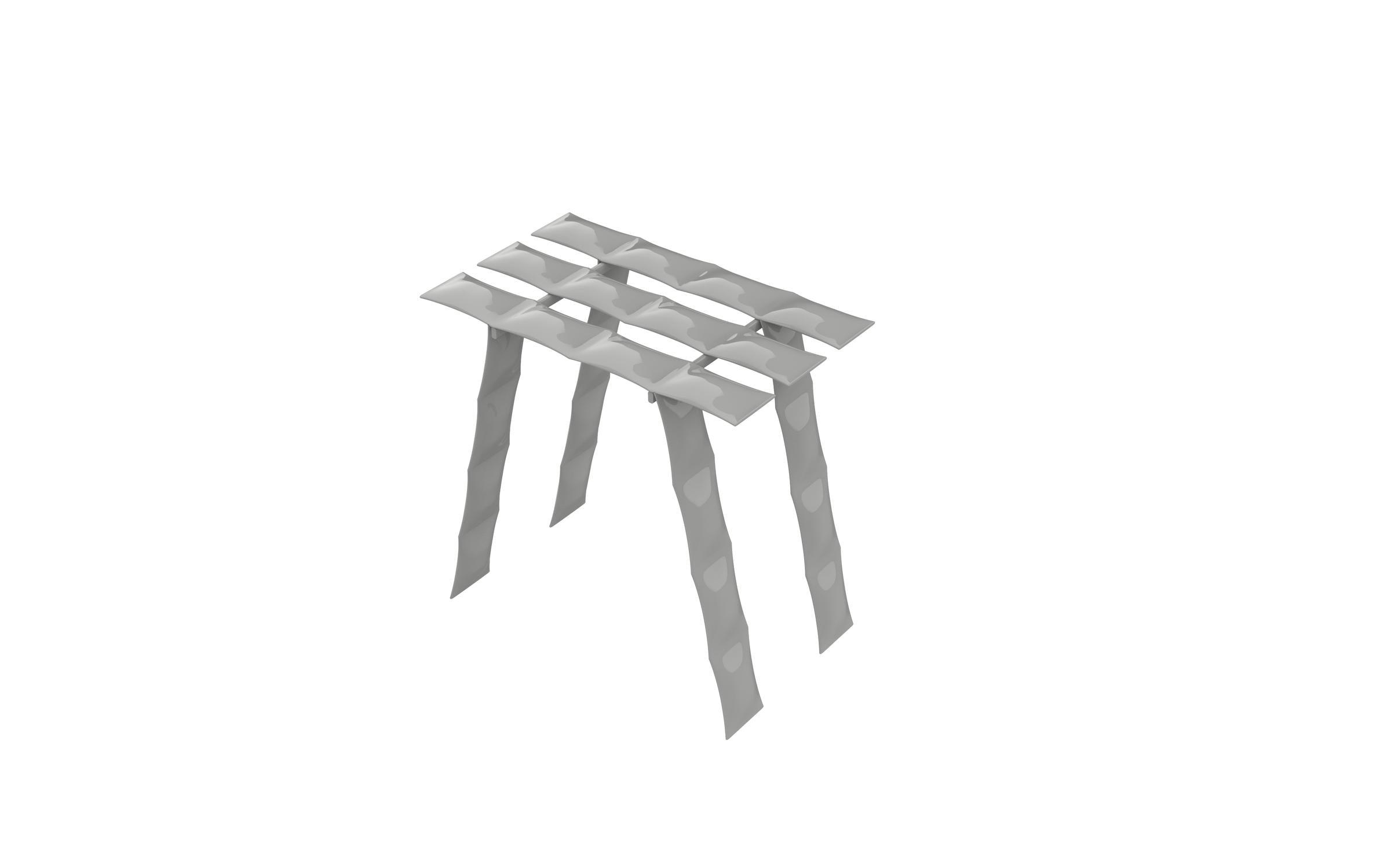 Stołek COSMIC STOOL Mati Sipiora Jasny szary Eye on Design