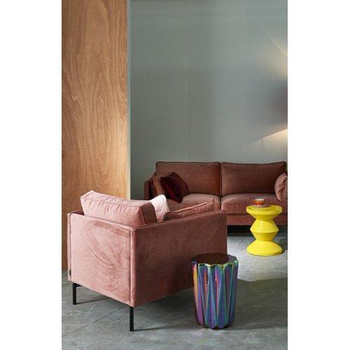 Stołek OILY FOLDS petrol Pols Potten Eye on Design