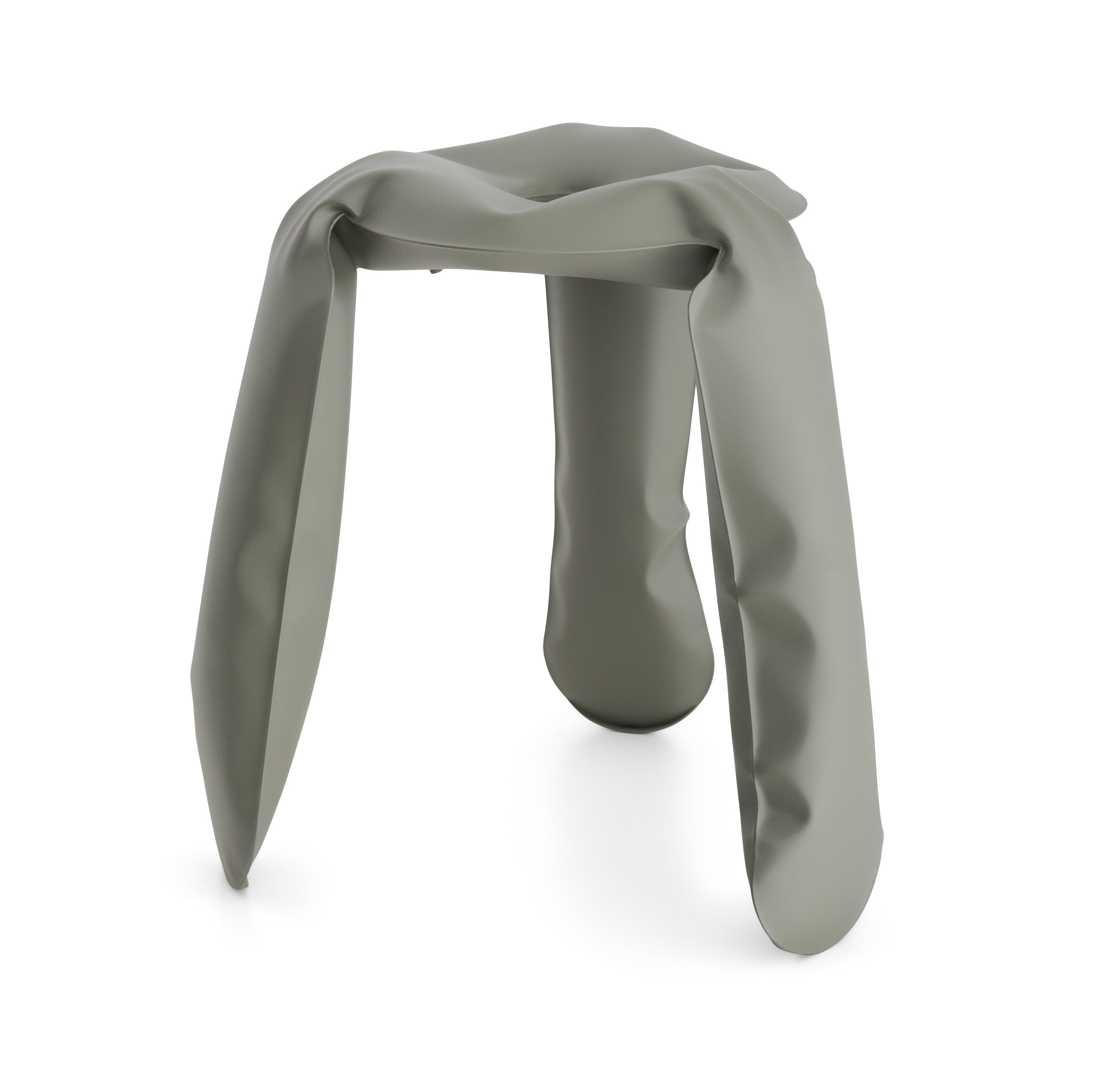 Stołek PLOPP szary mech mat Zieta Studio Eye on Design