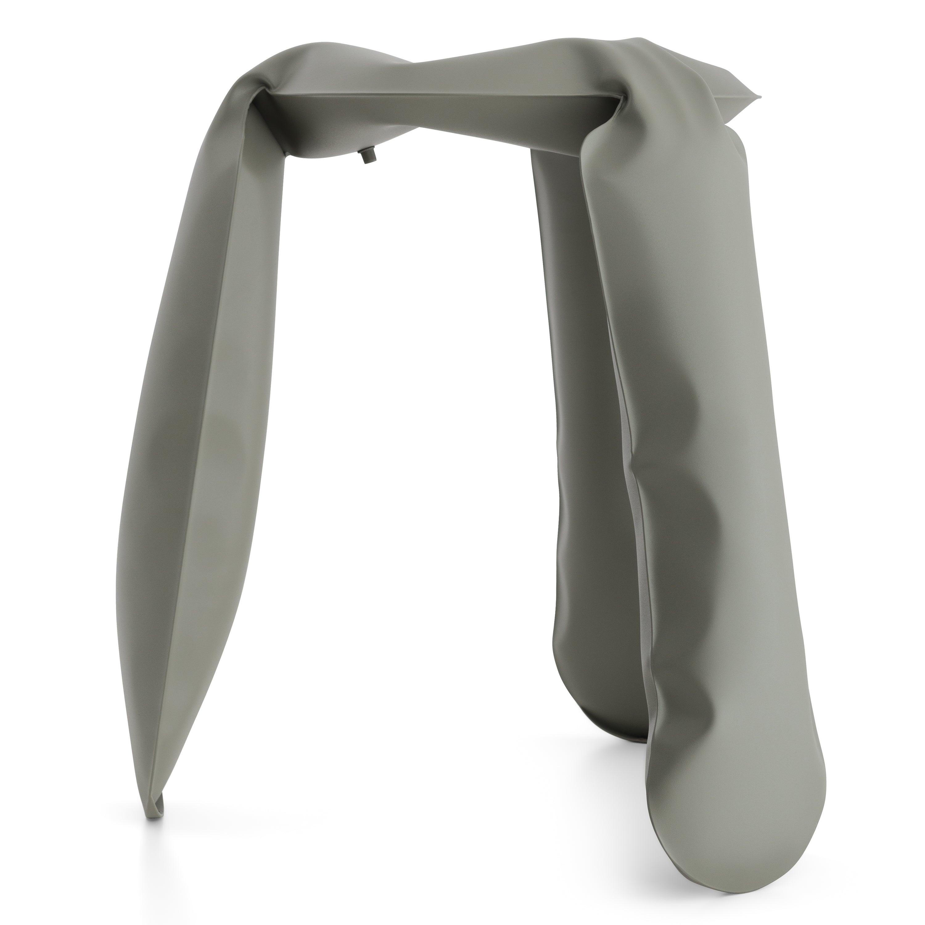 Stołek PLOPP szary mech mat – Zieta Studio