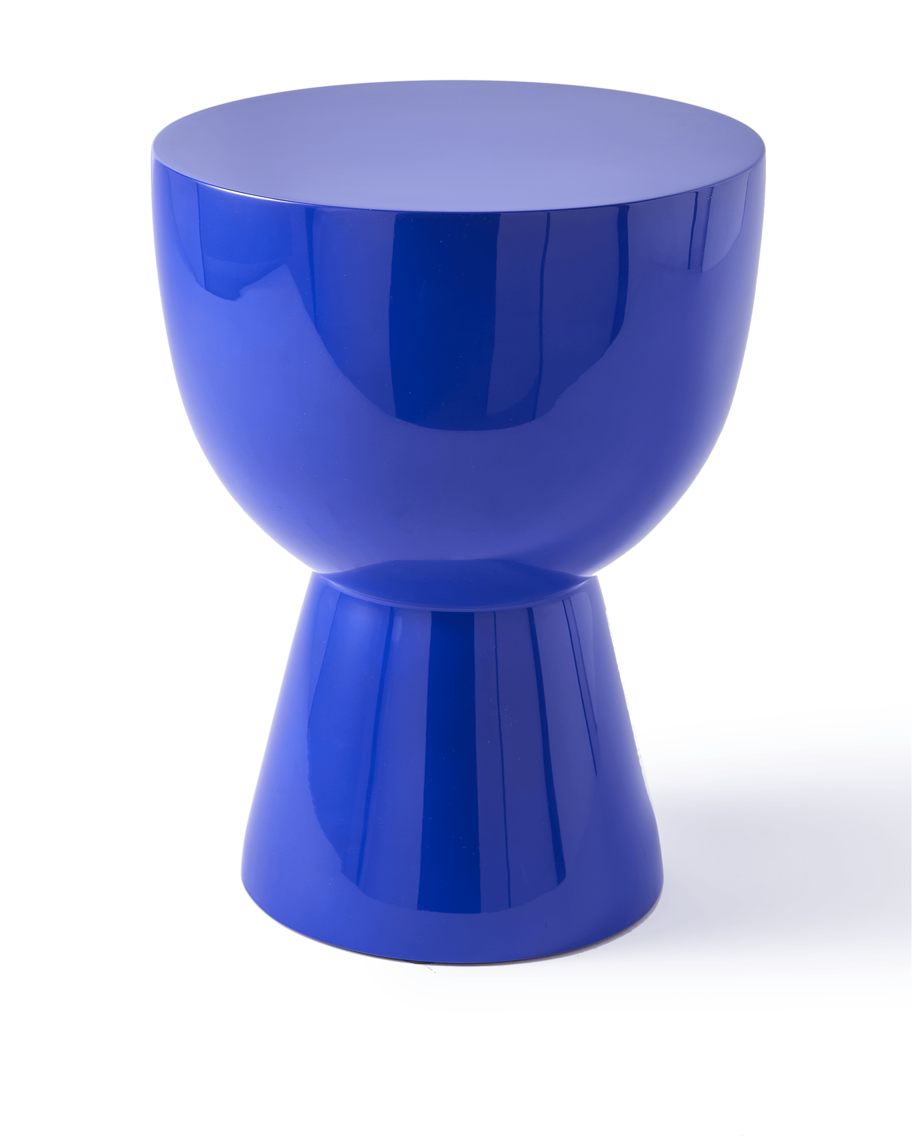 Stołek TAM TAM ciemnoniebieski Pols Potten Eye on Design