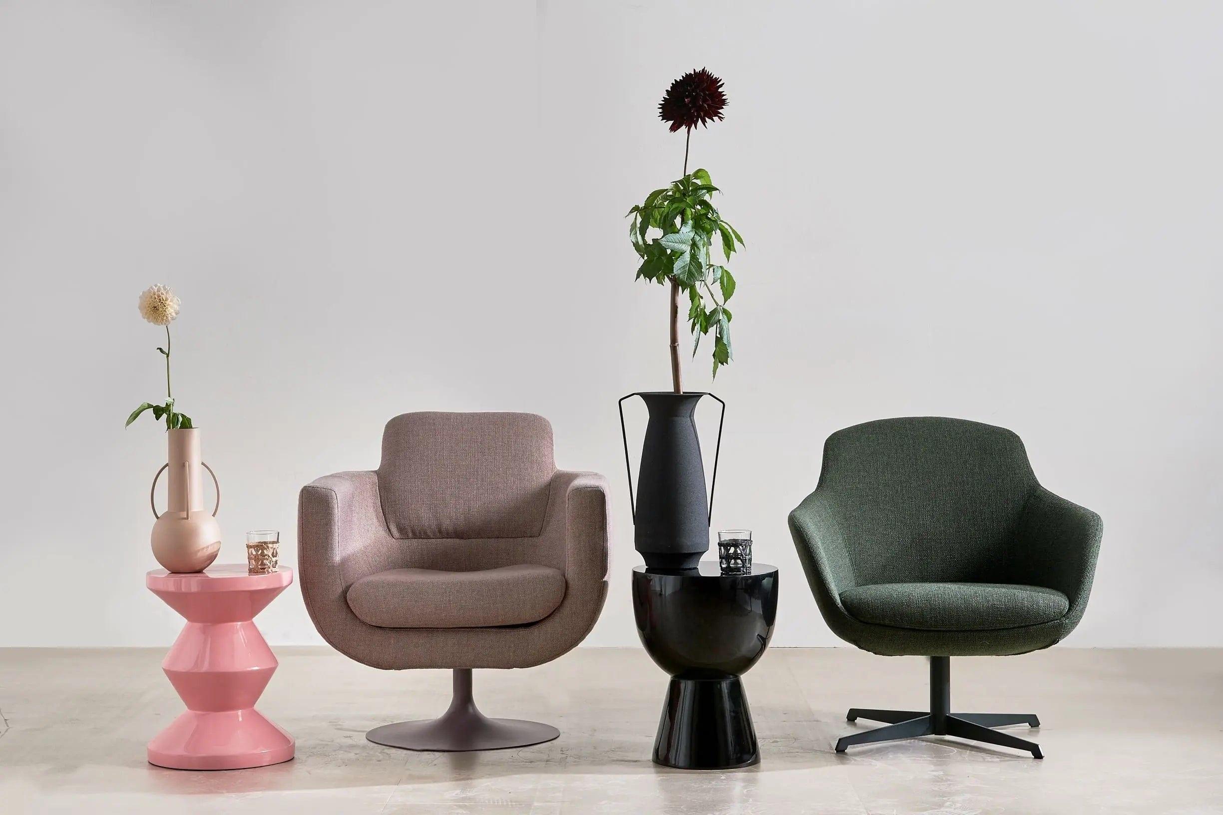 Stołek TAM TAM czarny Pols Potten Eye on Design