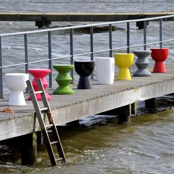 Stołek TAM TAM czarny Pols Potten Eye on Design