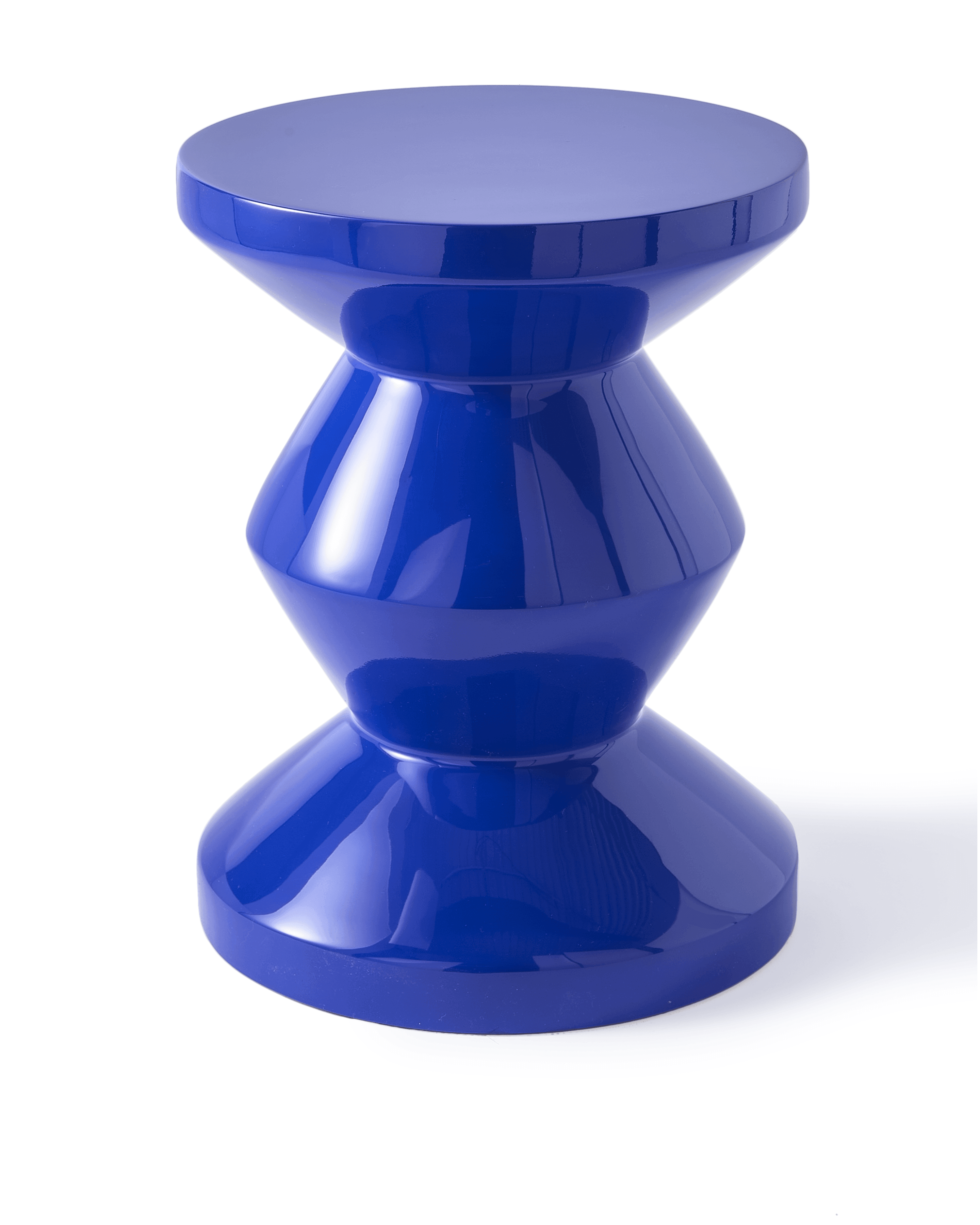 Stołek ZIG ZAG ciemnoniebieski Pols Potten Eye on Design