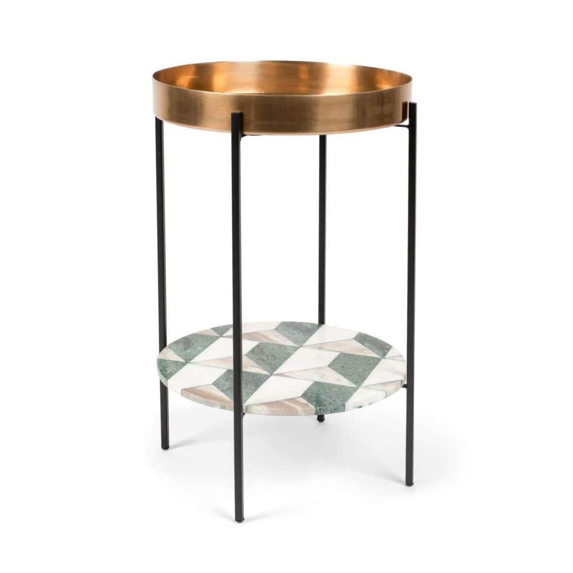 Stolik ANOTHER MARBLE mosiądz Bold Monkey Eye on Design