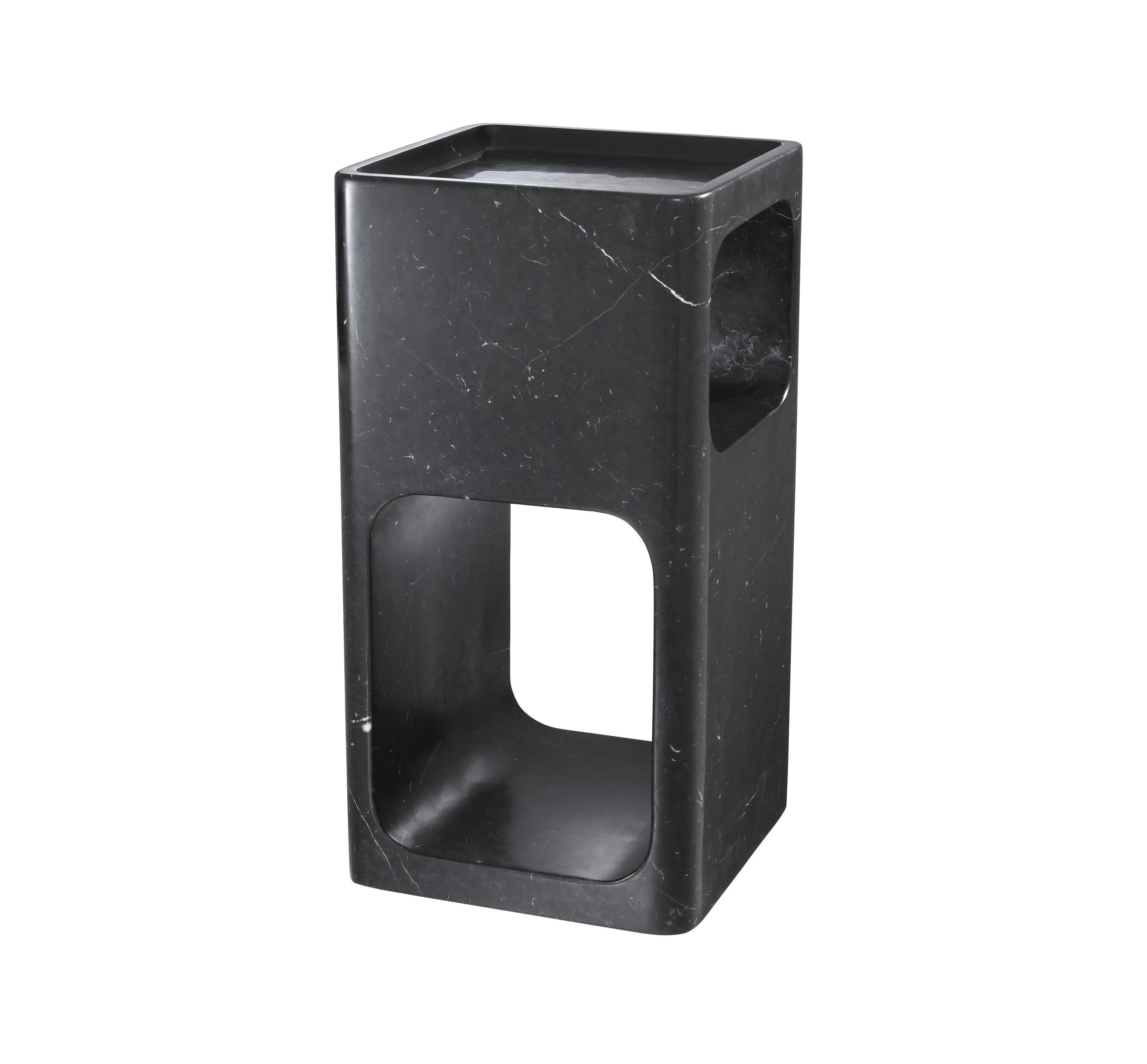 Stolik boczny ADLER czarny marmur Eichholtz Eye on Design