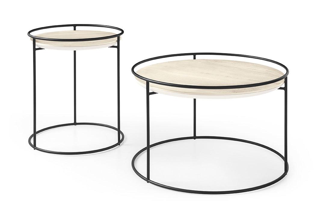 Stolik boczny ATOLLO czarna podstawa Calligaris Eye on Design