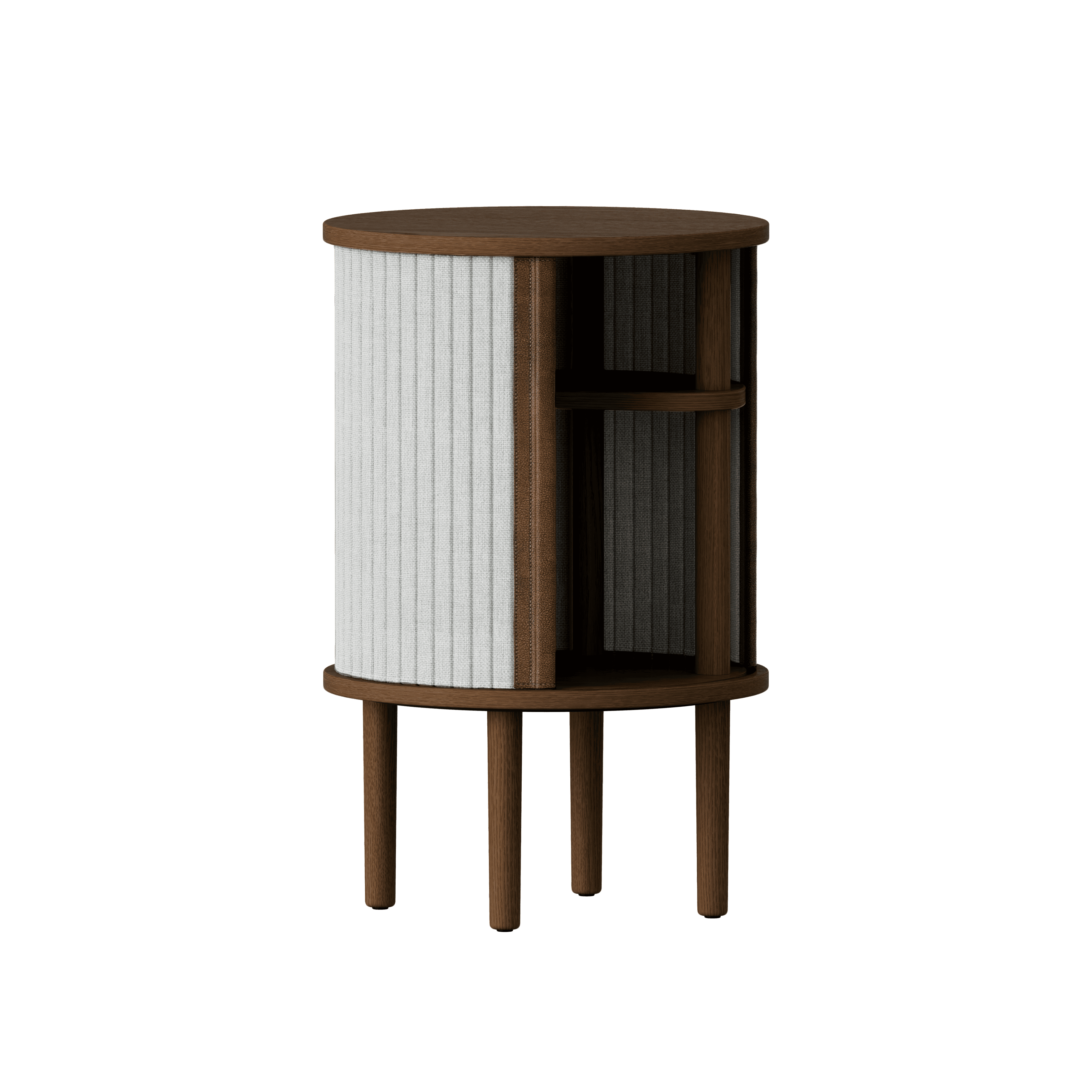 Stolik boczny AUDACIOUS baby blue z ciemnym dębem UMAGE Eye on Design