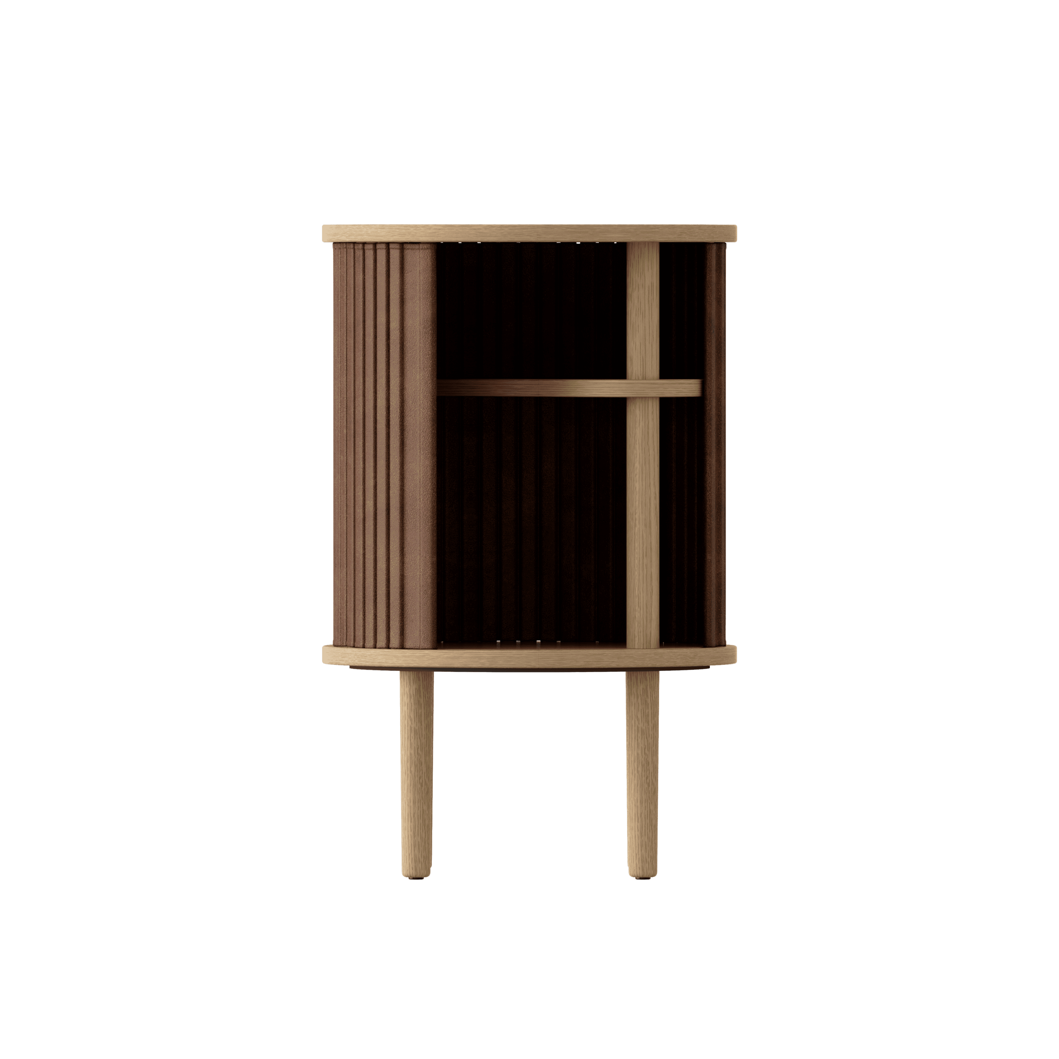 Stolik boczny AUDACIOUS orzechowy z dębem UMAGE Eye on Design