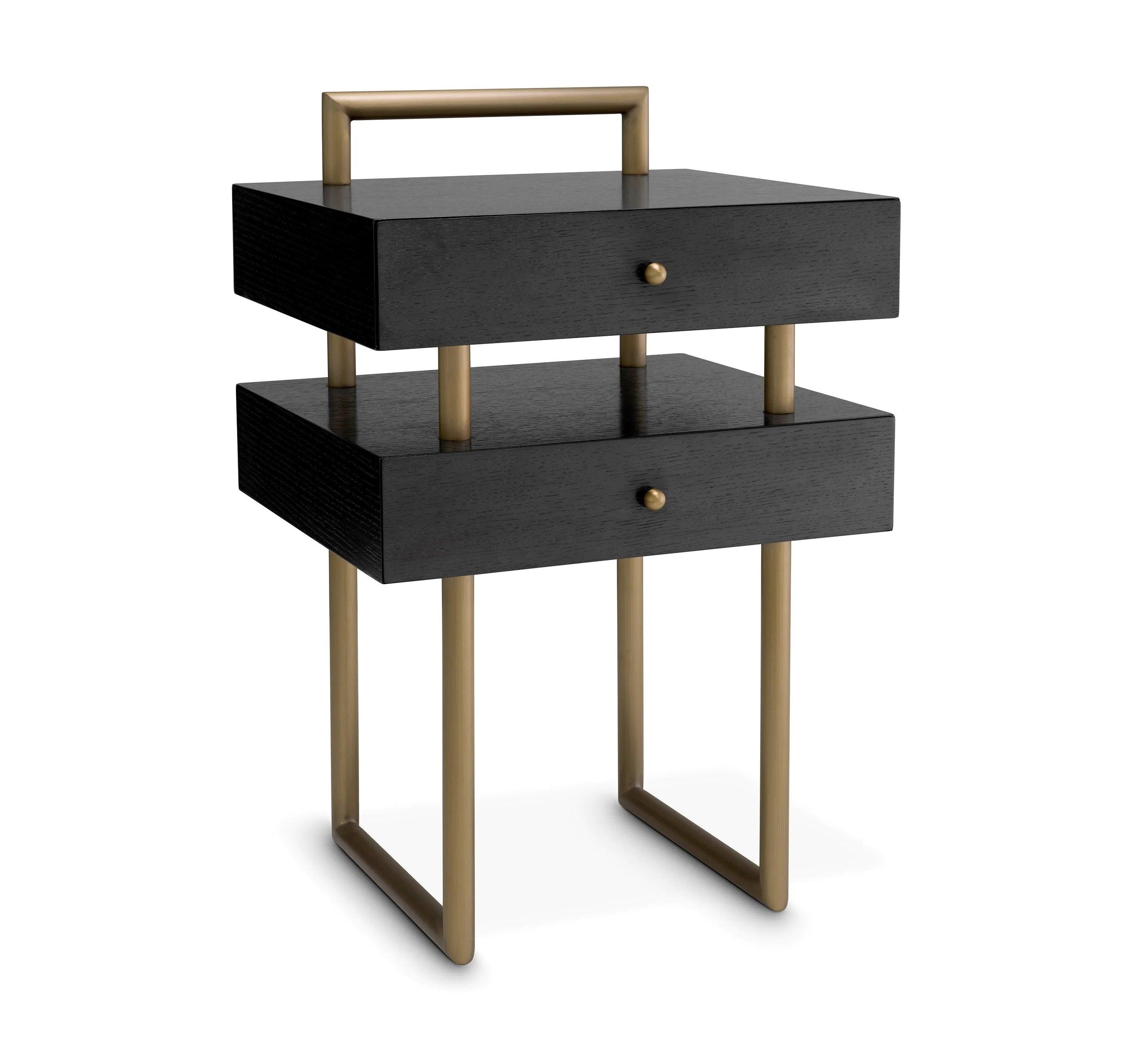 Stolik boczny BEDINI szczotkowany mosiądz Eichholtz Eye on Design