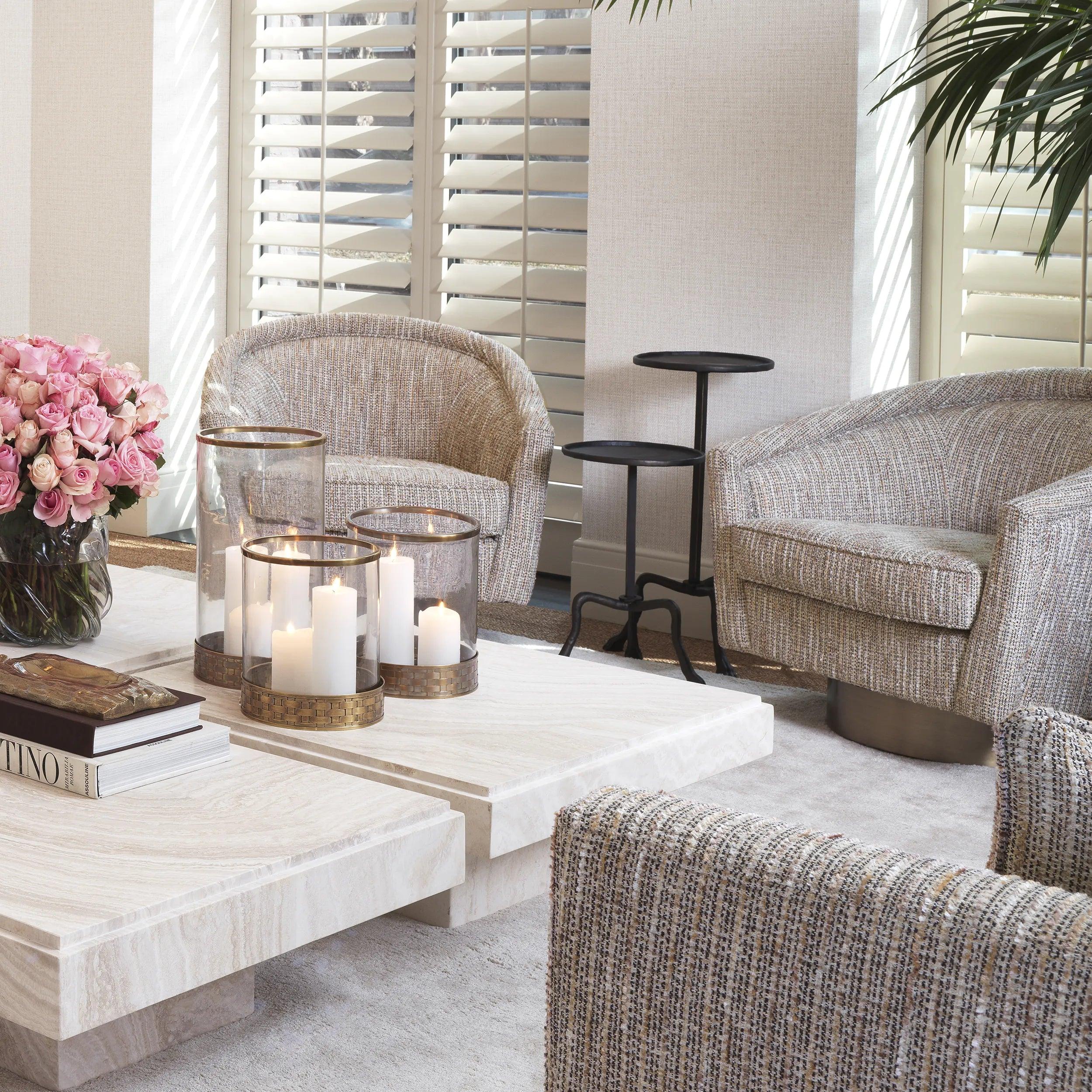 Stolik boczny CARLOS czarny Eichholtz Eye on Design