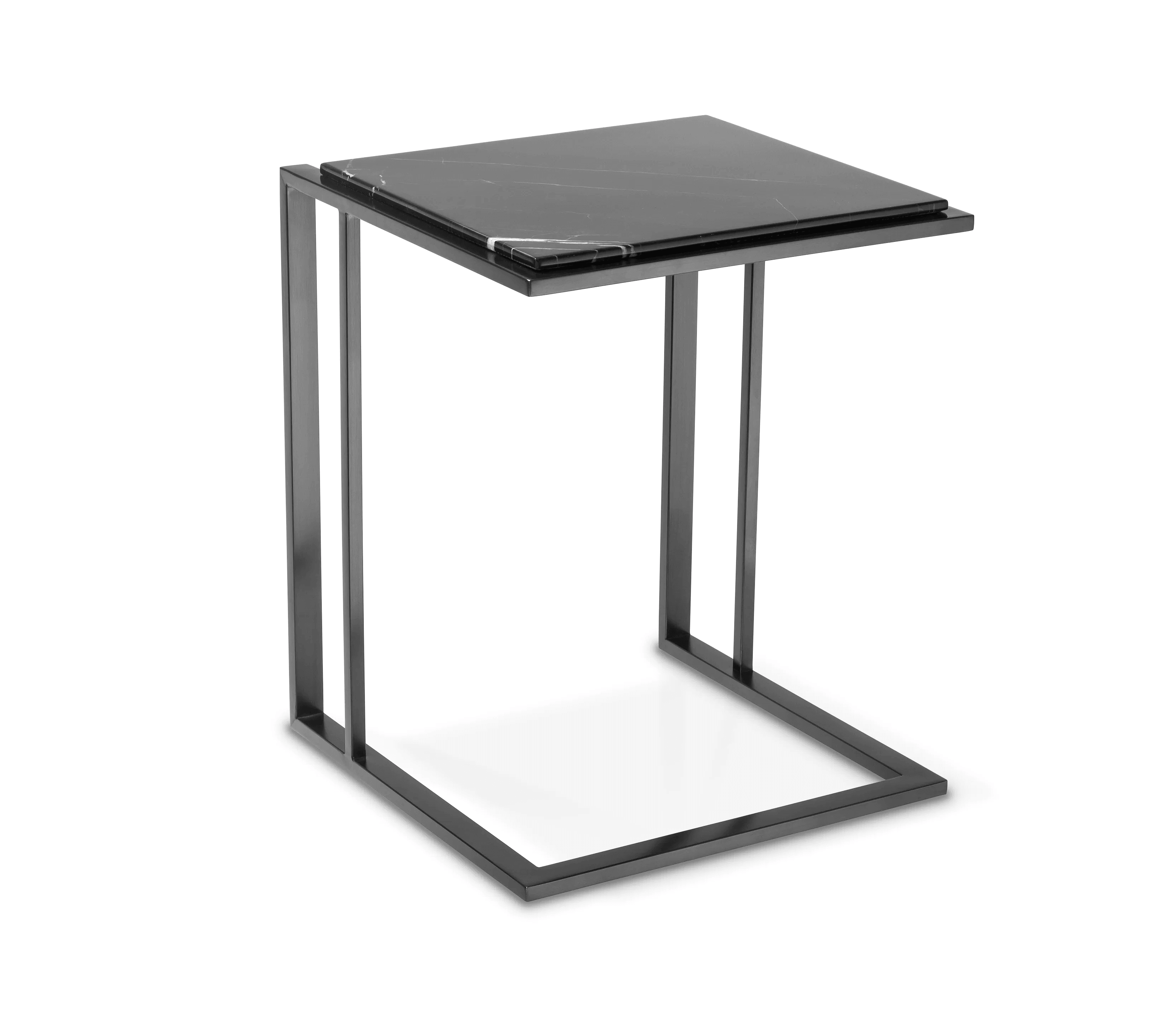 Stolik boczny COCKTAIL czarny marmur Eichholtz Eye on Design