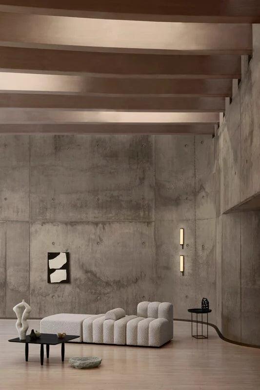 Stolik boczny DUKE bordowy lakierowany NORR11 Eye on Design