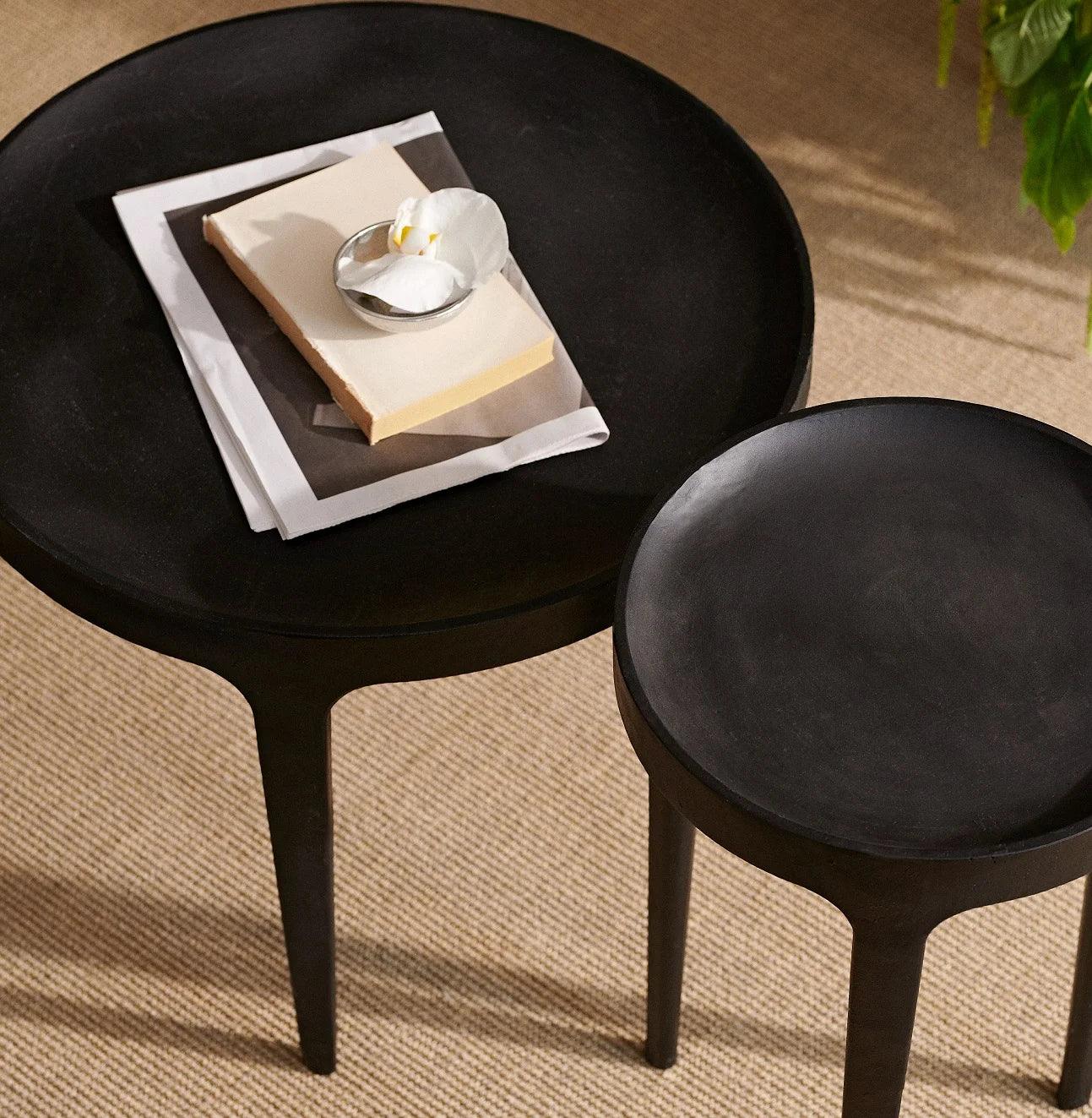 Stolik boczny GHOST czarny NORR11 Eye on Design